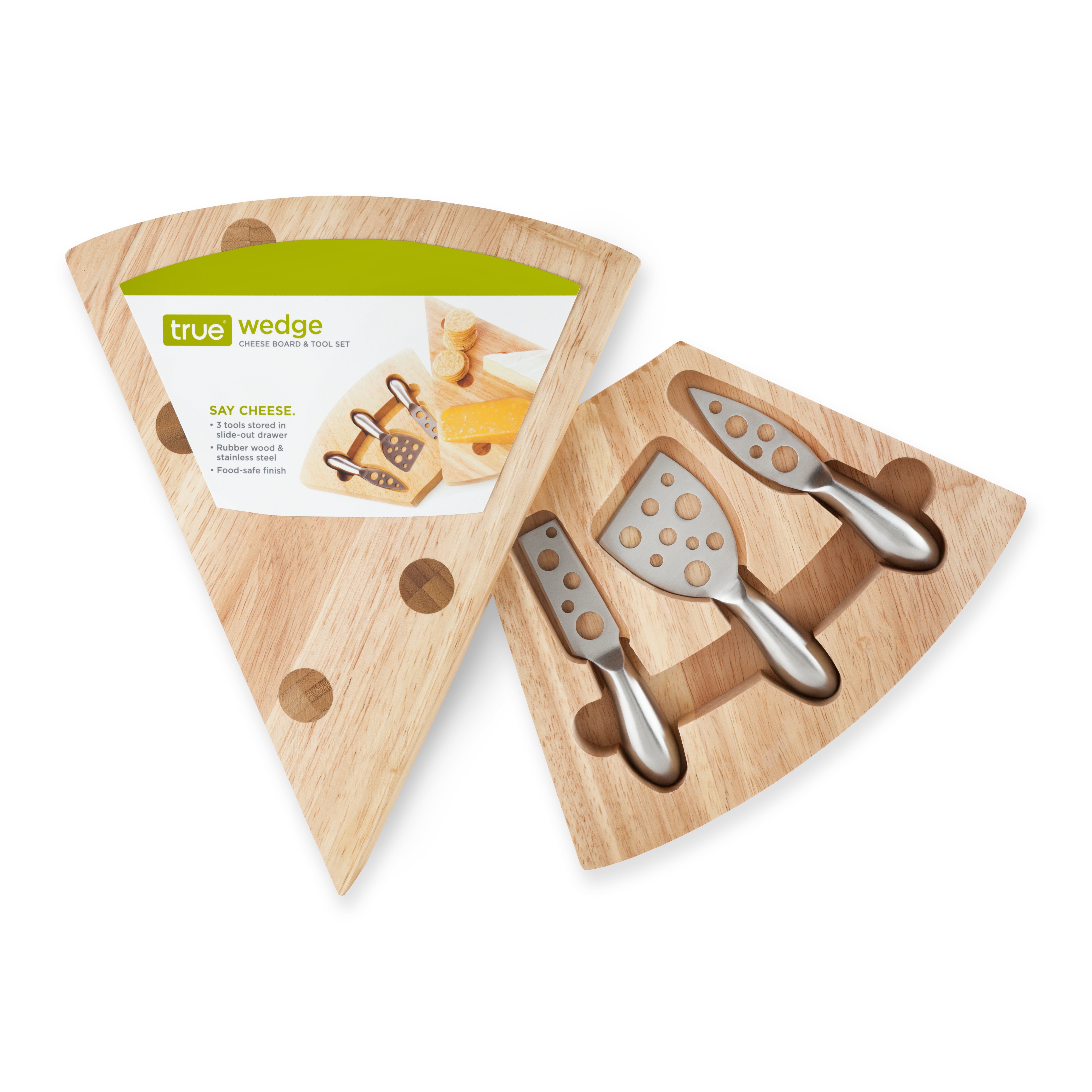 Wedge: Cheese Board & Tool Set