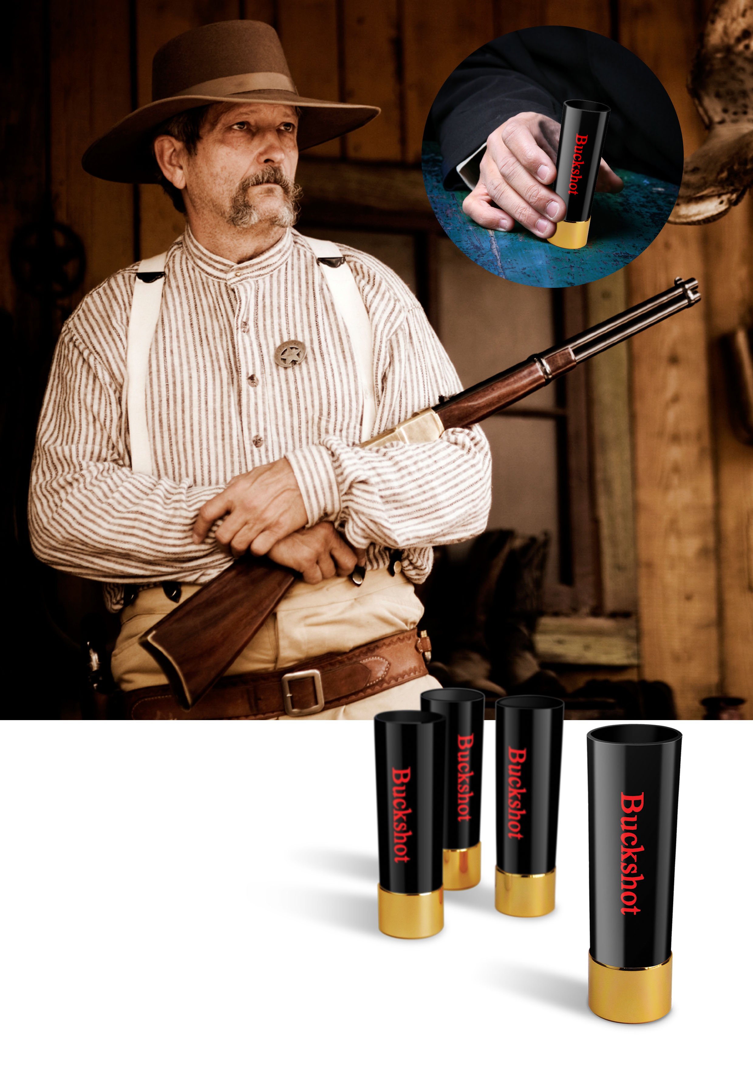 Buckshot Shot Glasses
