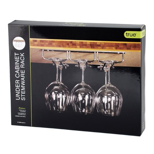 Stash: Under-Cabinet Stemware Rack
