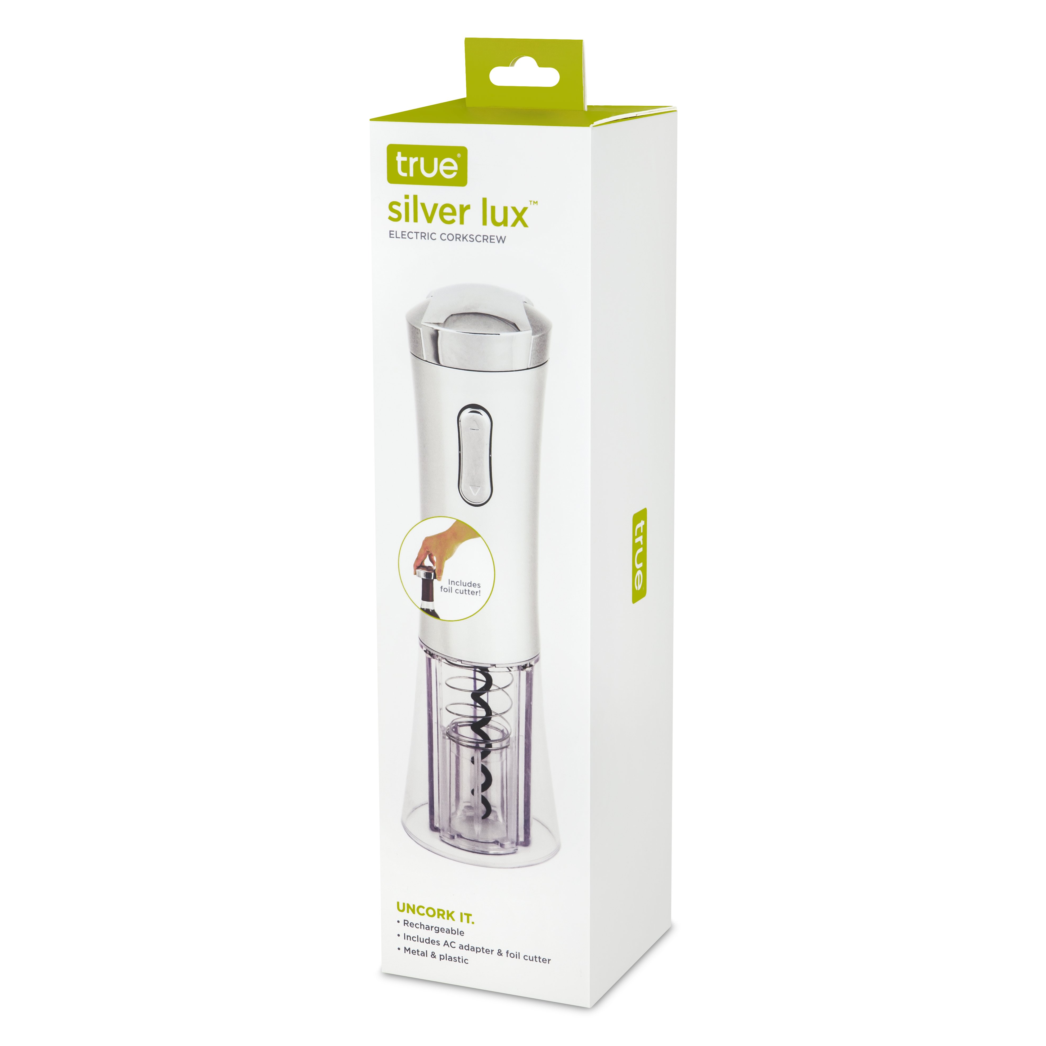 Silver Lux : Electric Corkscrew