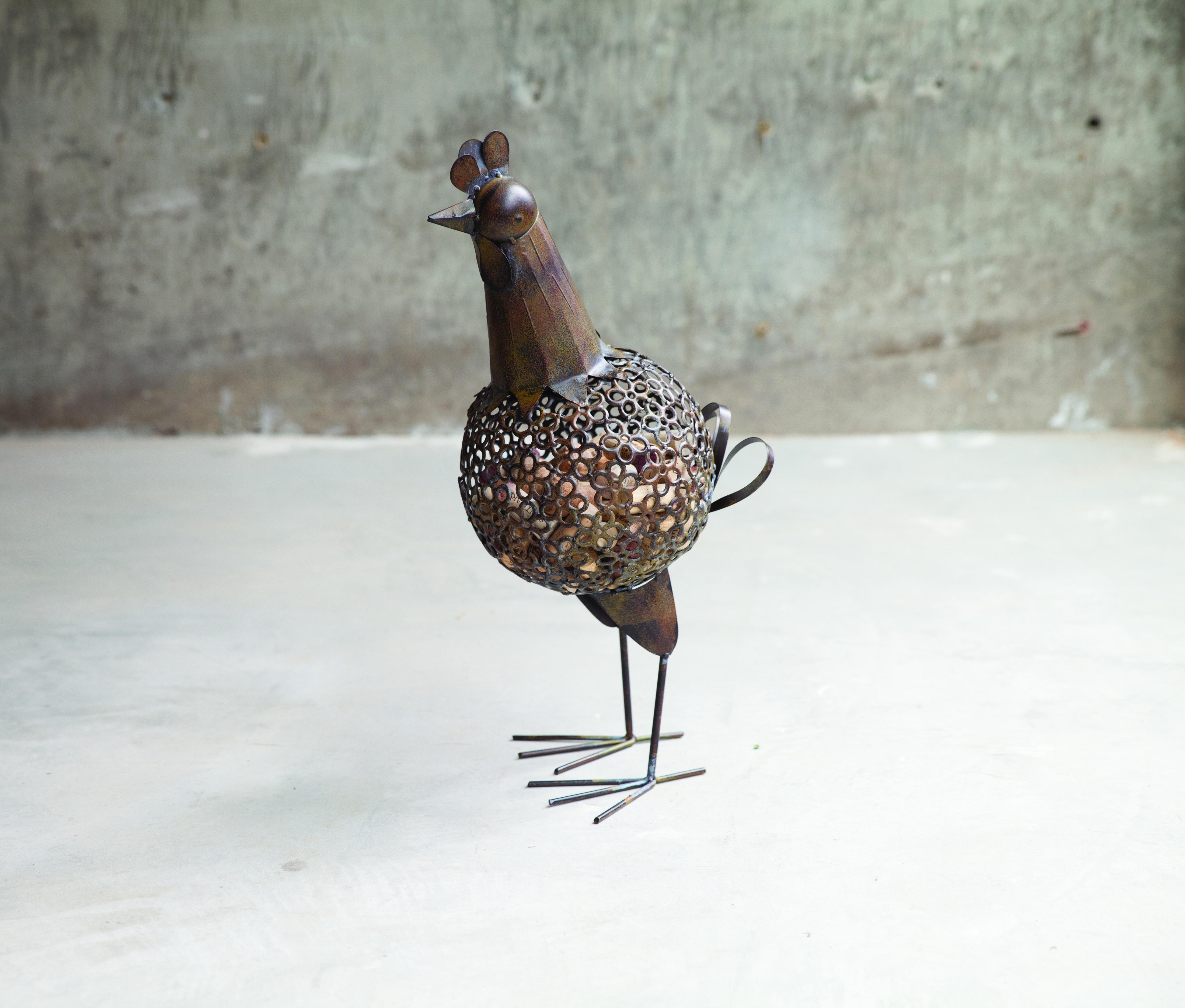 Rustic Farmhouse: Rooster Cork Holder