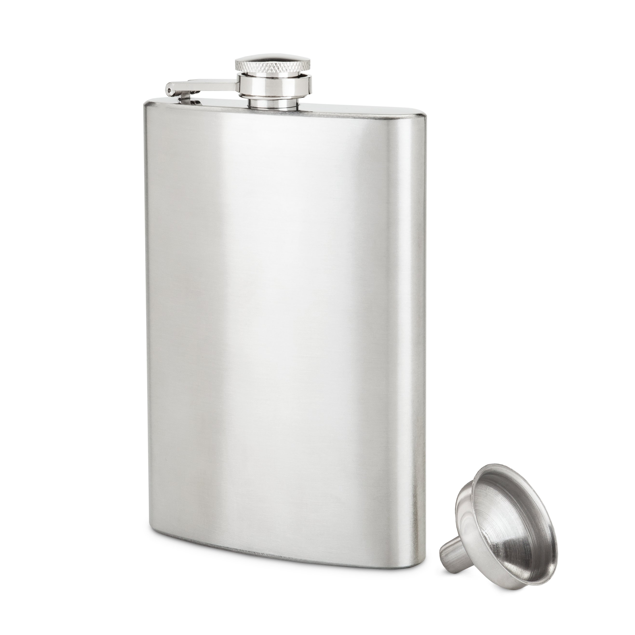 TrueFlask: 8 oz Stainless Steel Flask