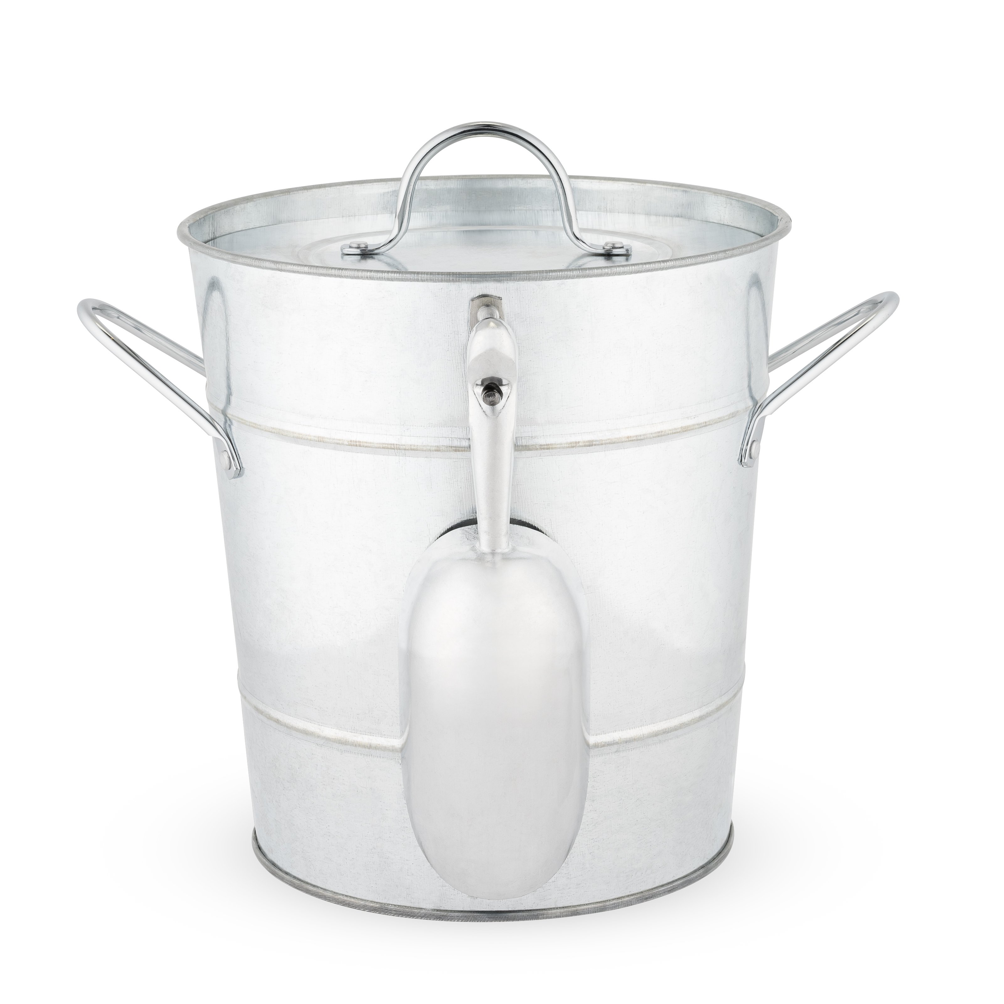 Country Home: Galvanized Ice Bucket