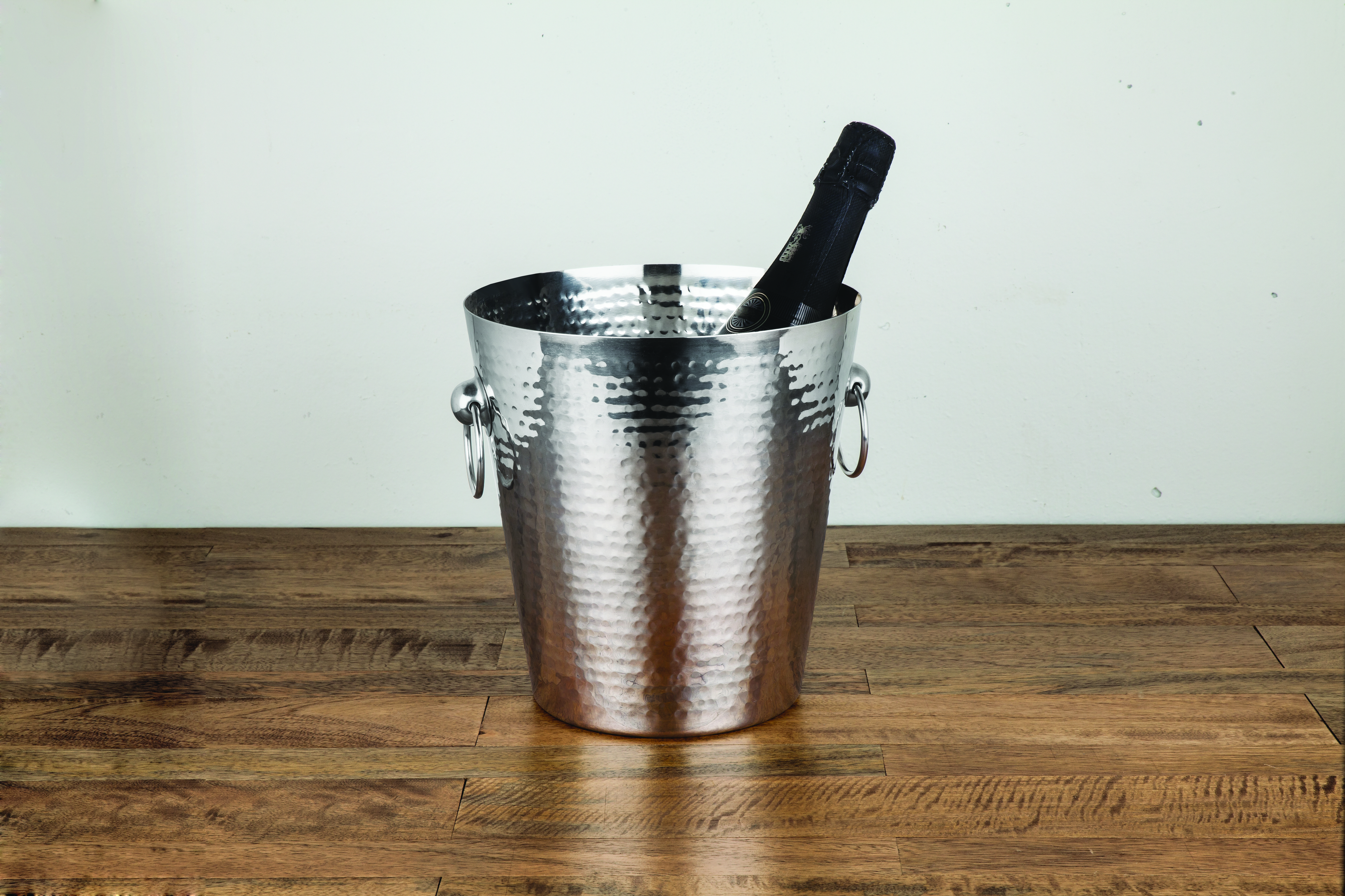Admiral Hammered Ice Bucket by Viski