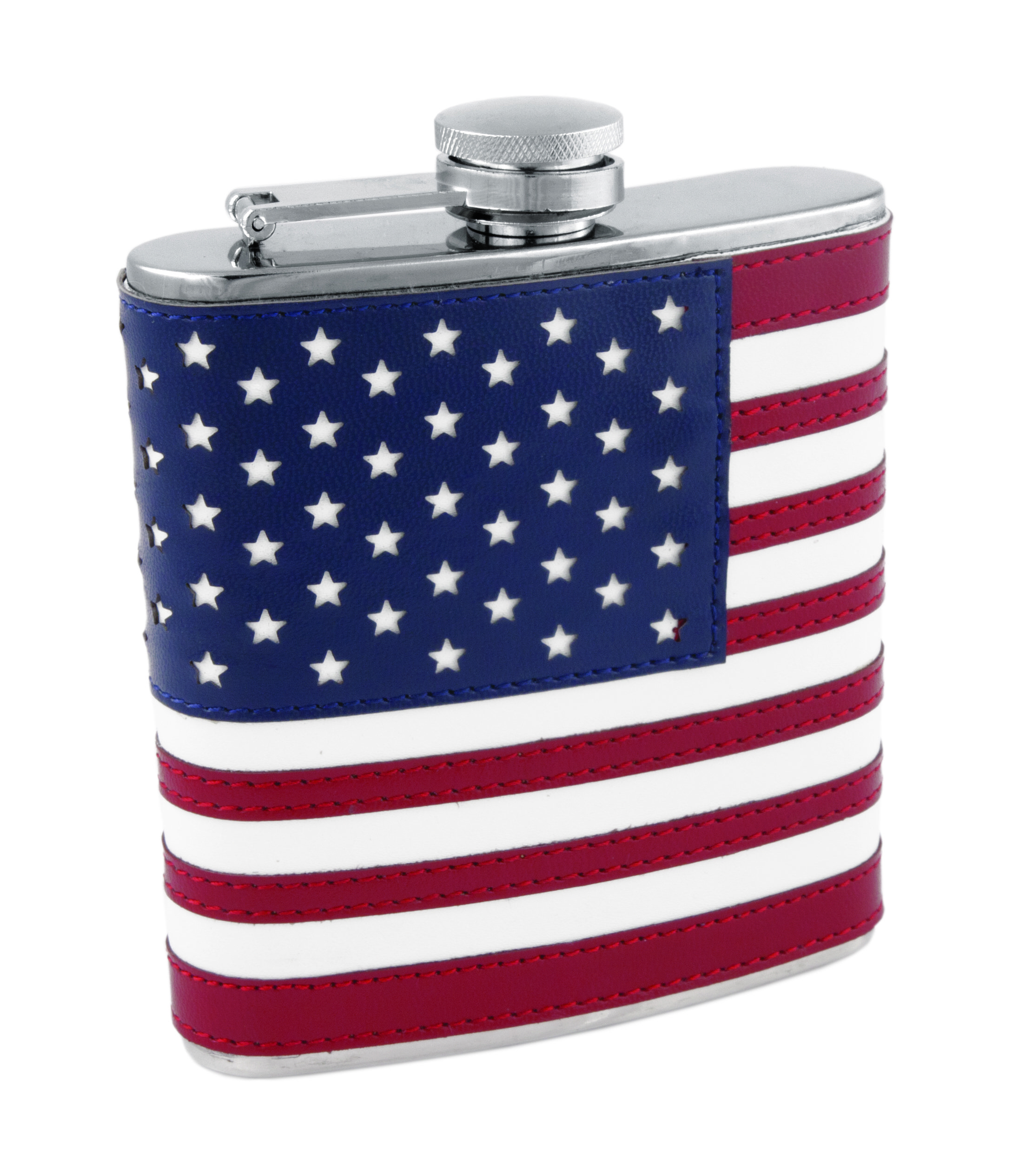 American Flag Flask