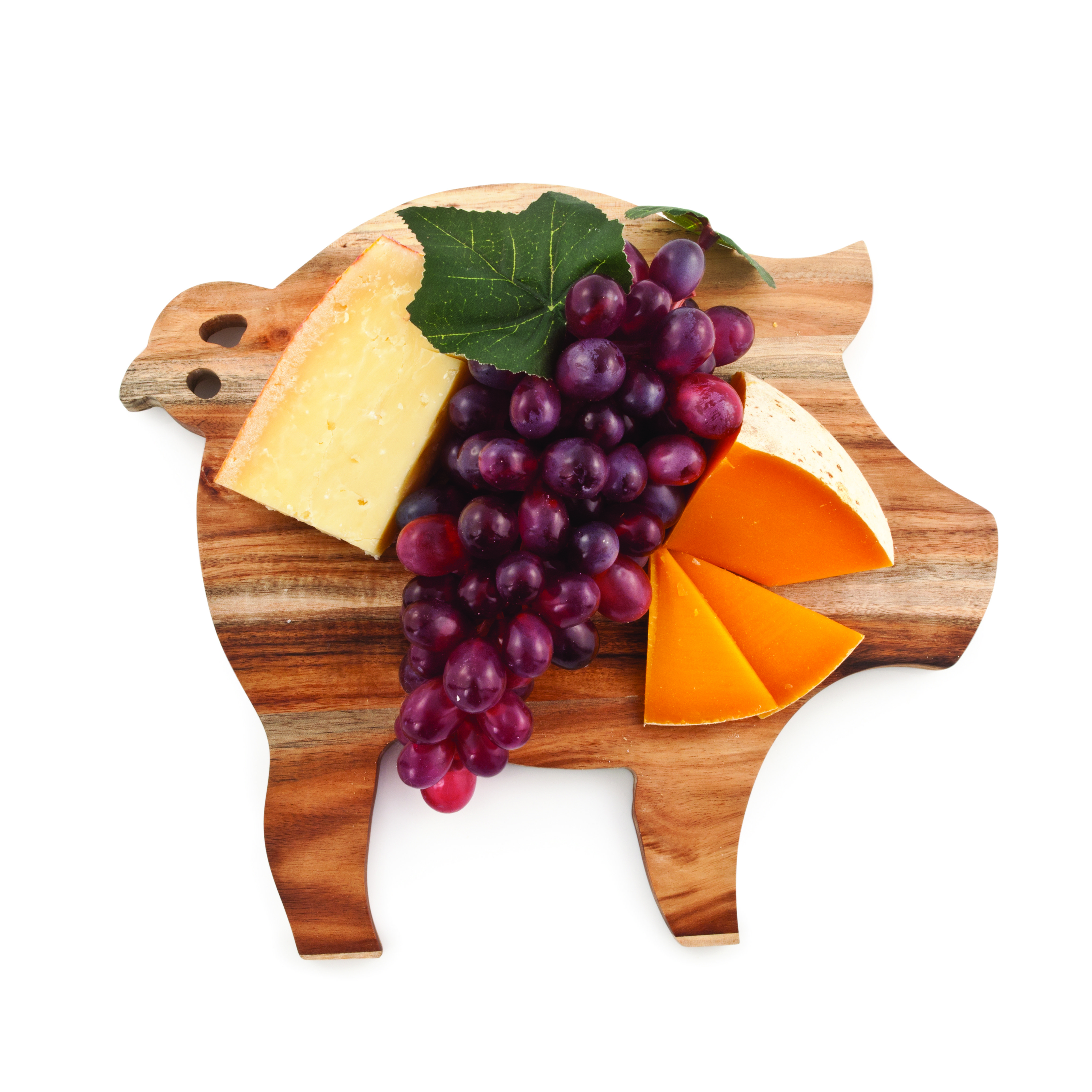 Rustic Farmhouse: Pig Cheese Board