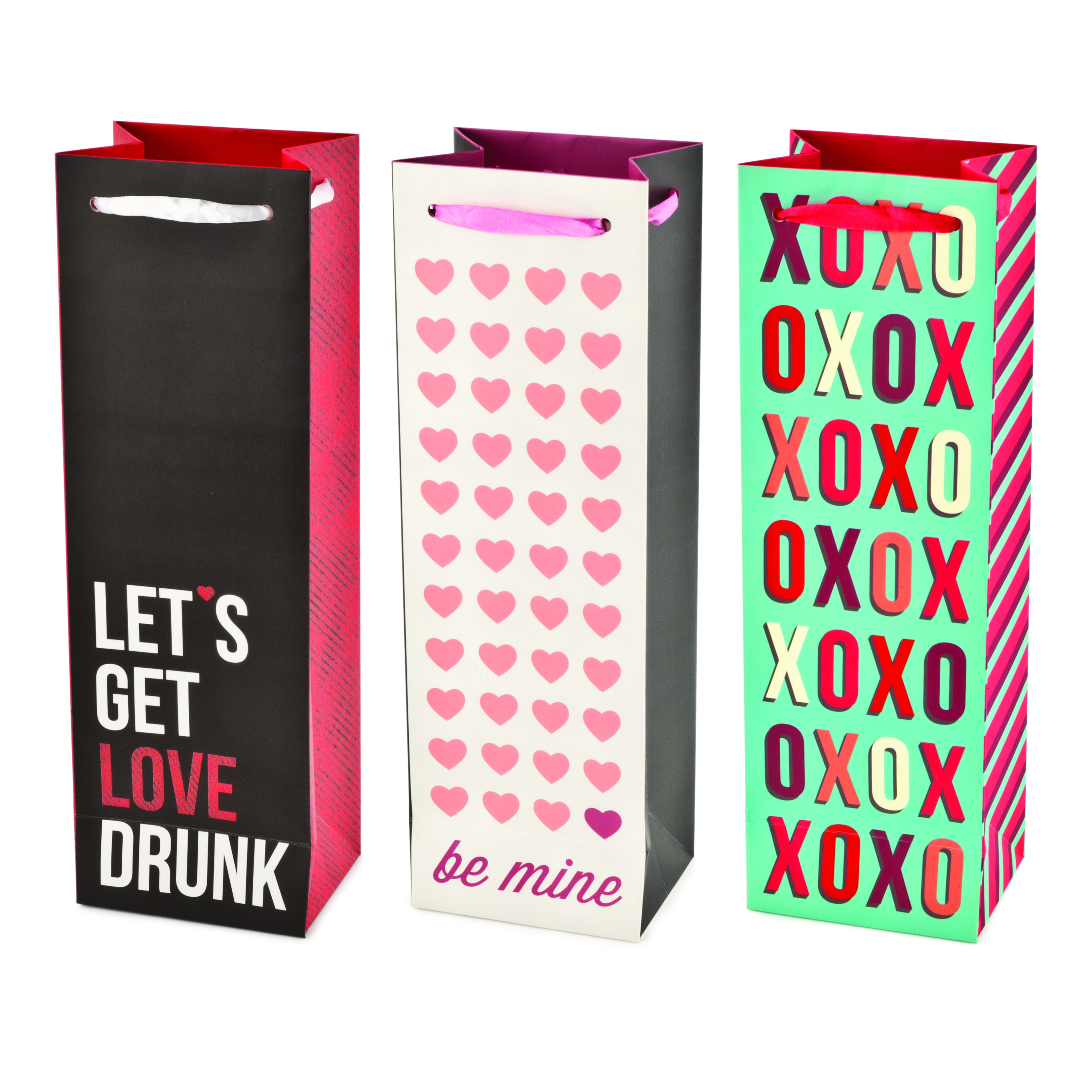 Assorted Sweetheart Wine Bags