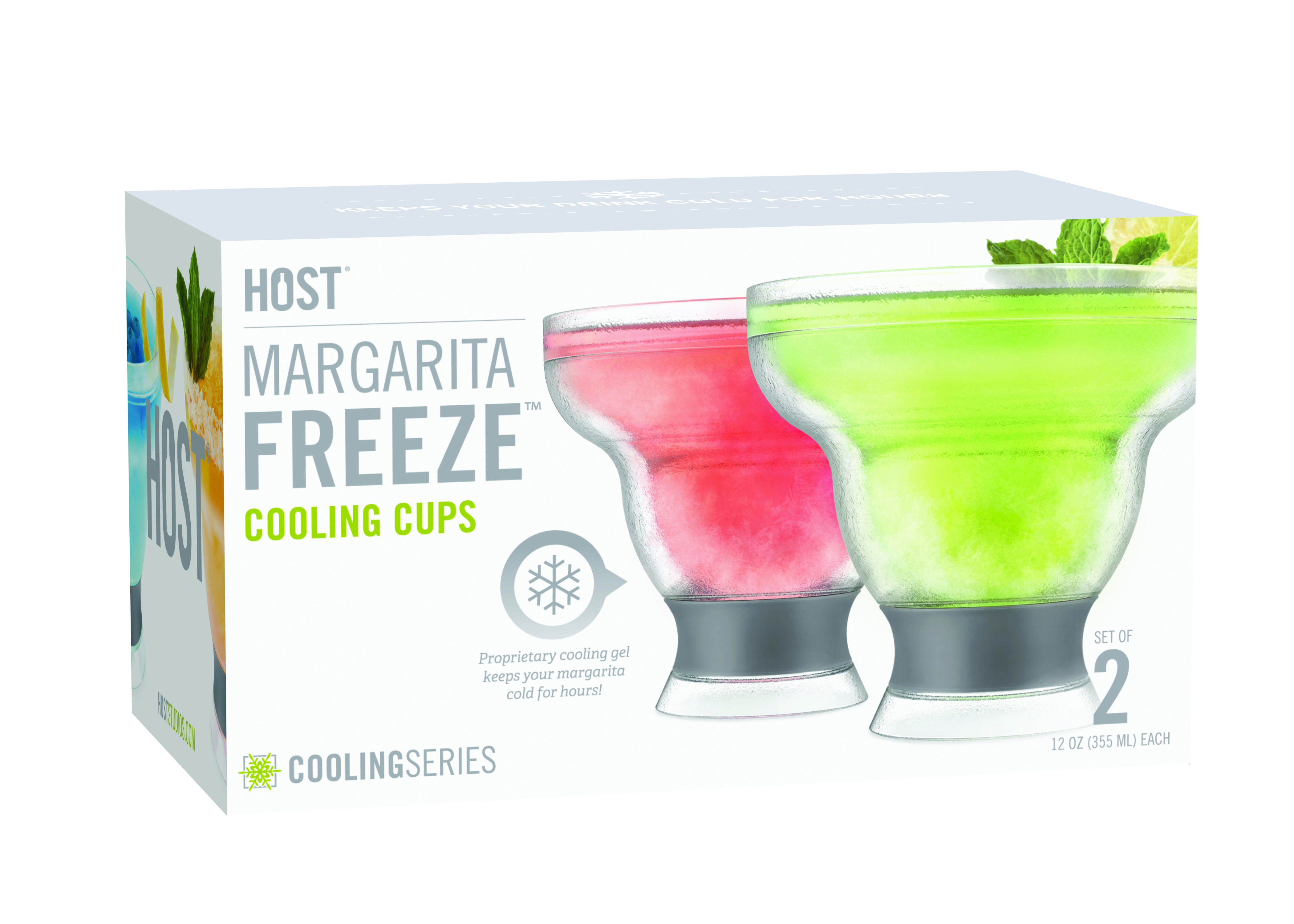 Margarita FREEZE Cooling Cups (set of 2) by HOST
