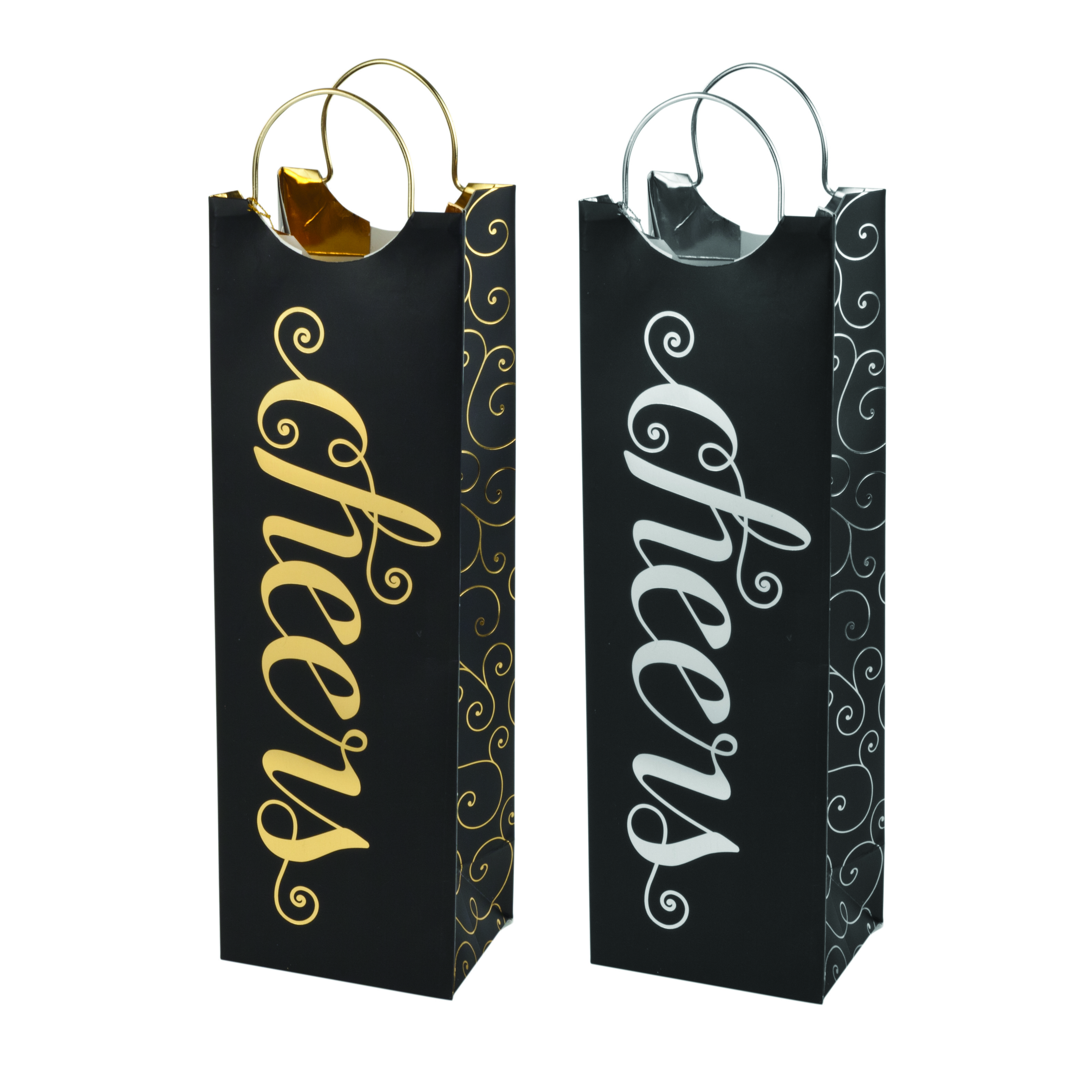 Assorted Cheers Wine Bags