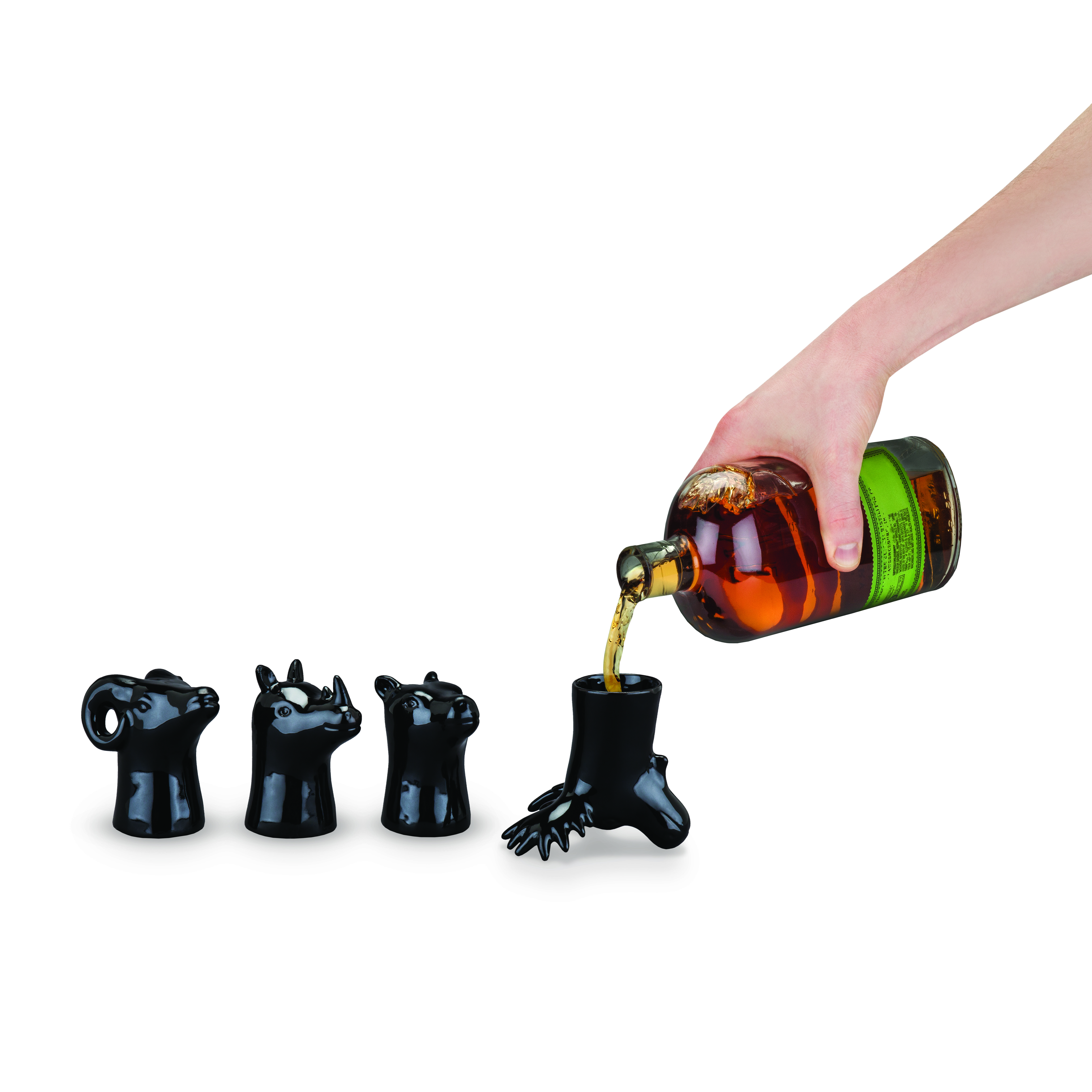 Animal Head Shot Glasses