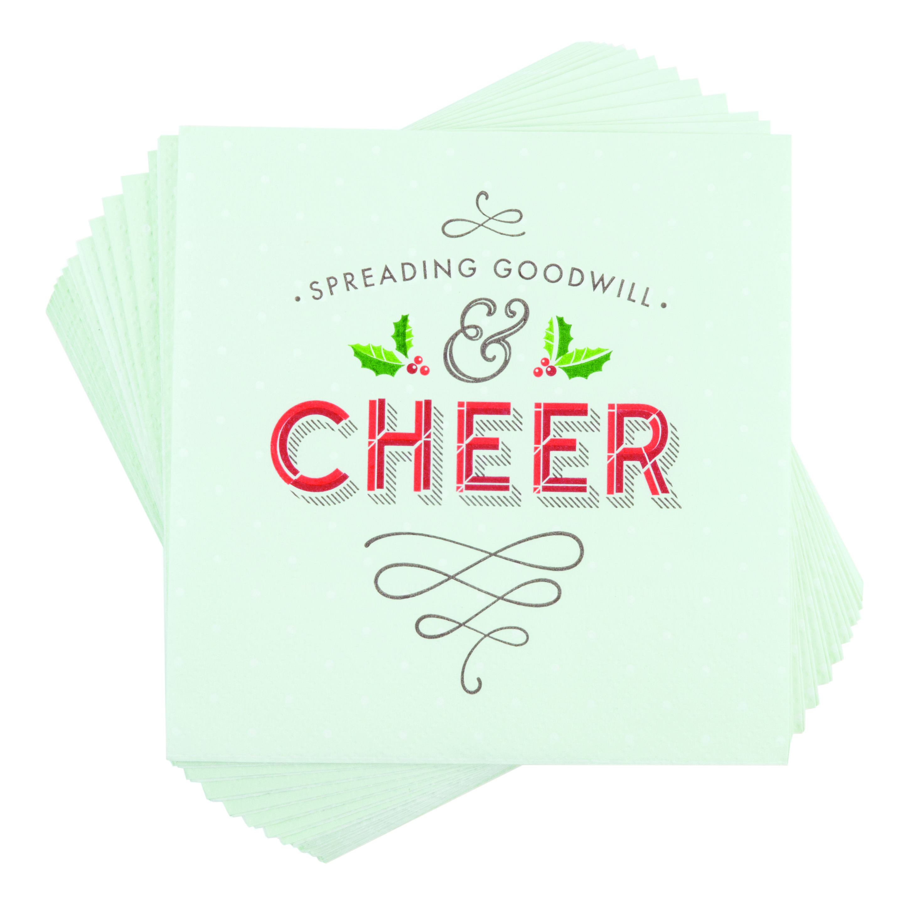 Goodwill and Cheer Napkins