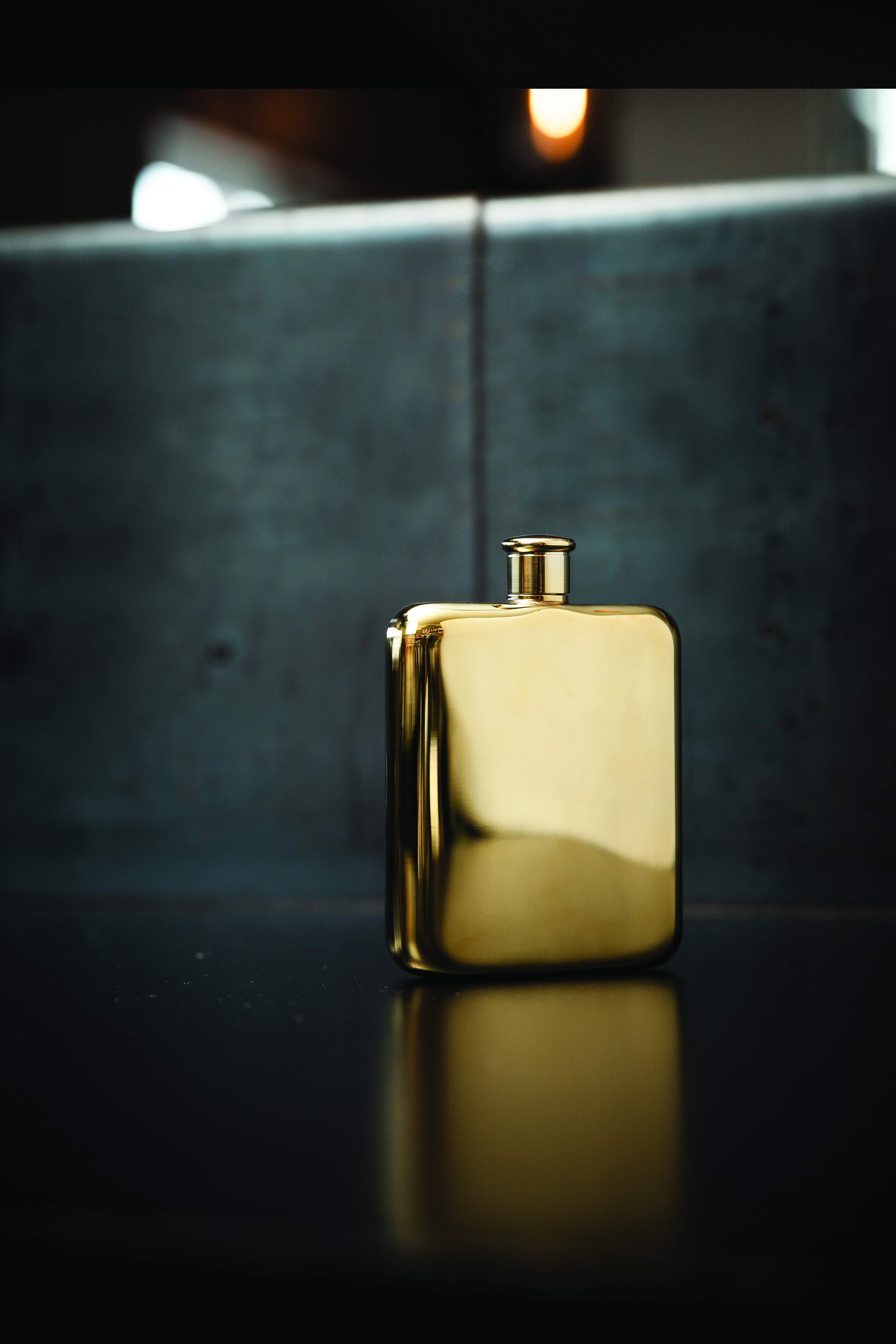 Belmont Gold Plated Flask by Viski