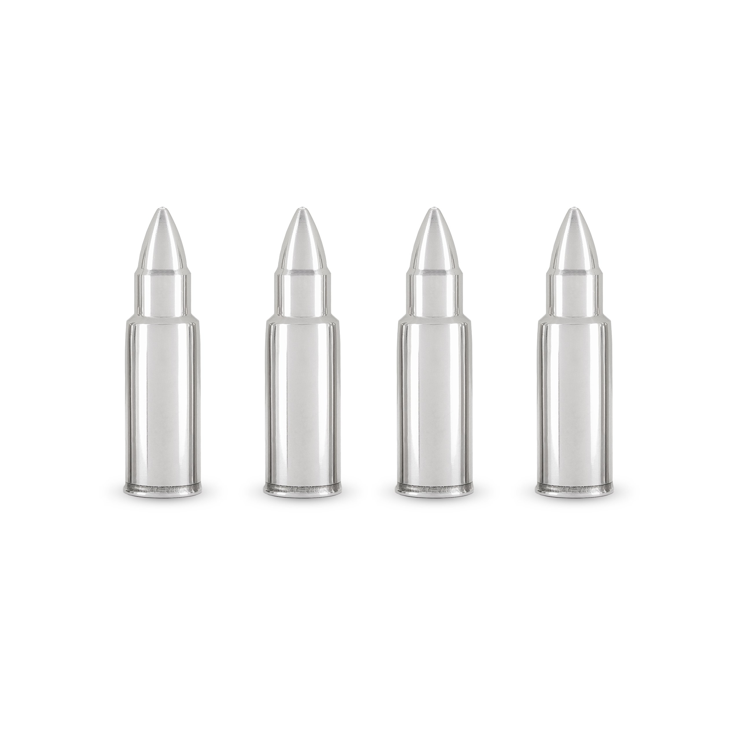 Stainless Steel Bullet Whiskey Rocks by Foster and Rye