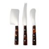 Irving Tortoise Shell Stainless Steel Knife Set by Viski