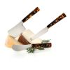 Irving Tortoise Shell Stainless Steel Knife Set by Viski