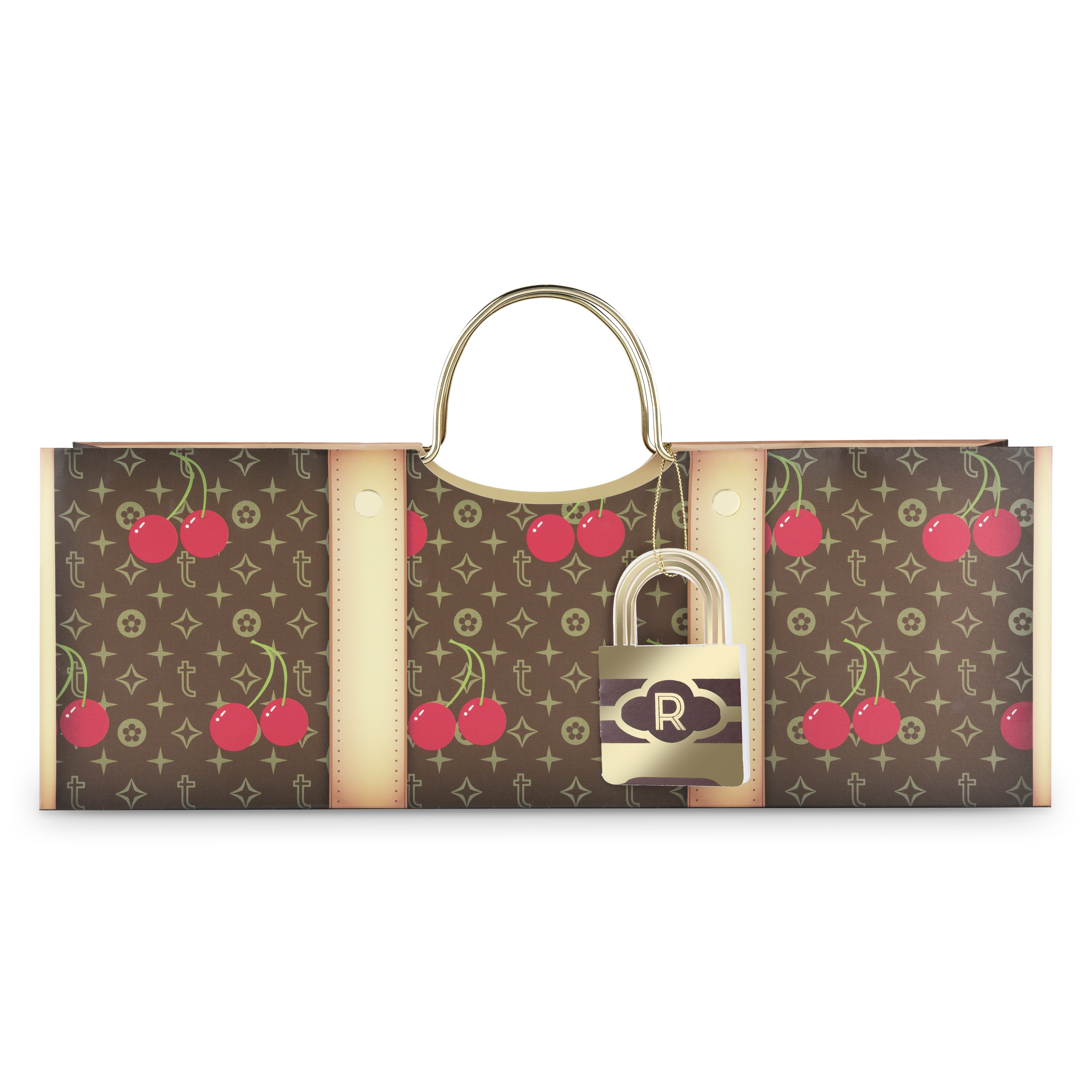 Cherry Truey Wine Purse Bag