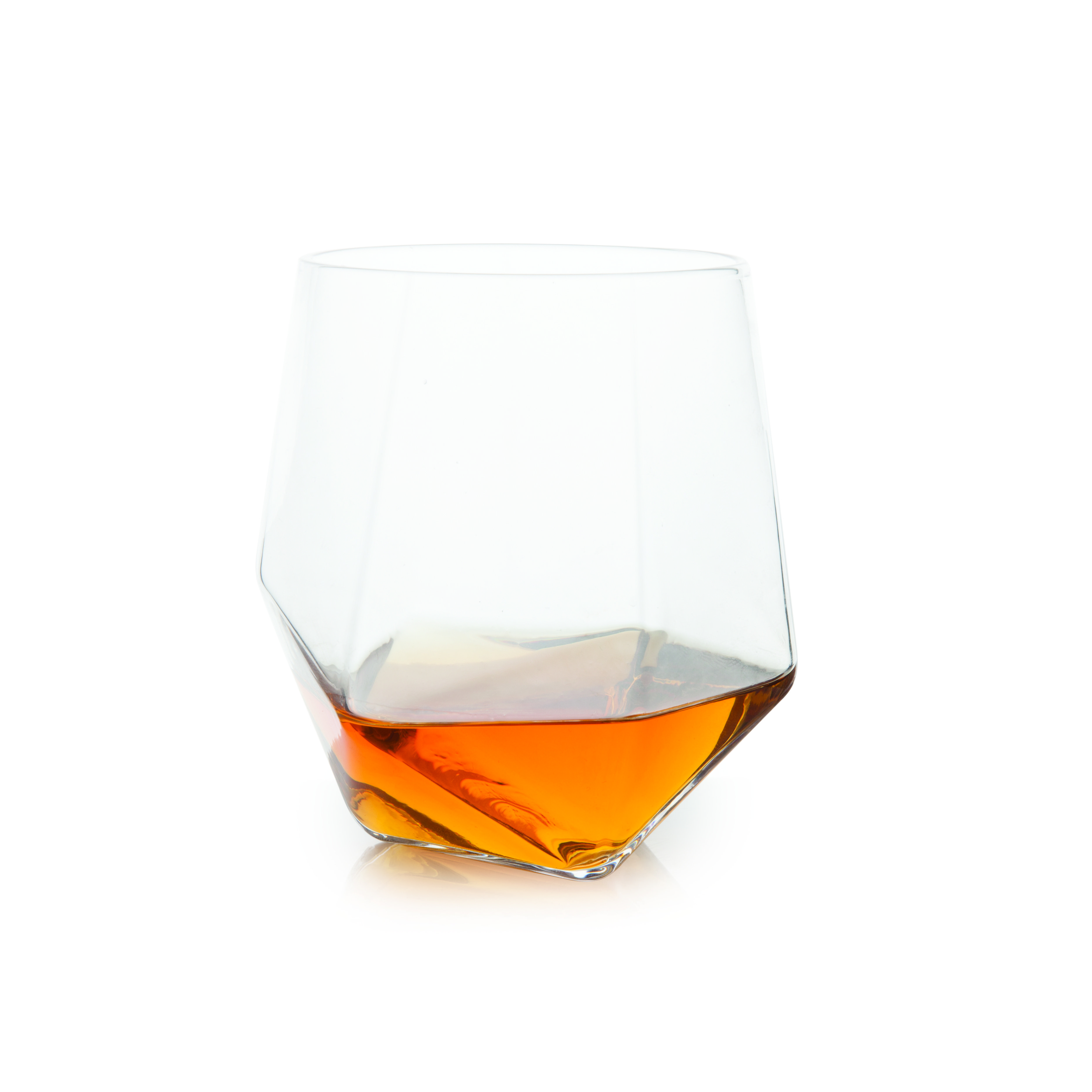 Seneca Faceted Crystal Tumblers (Set of 2) by Viski