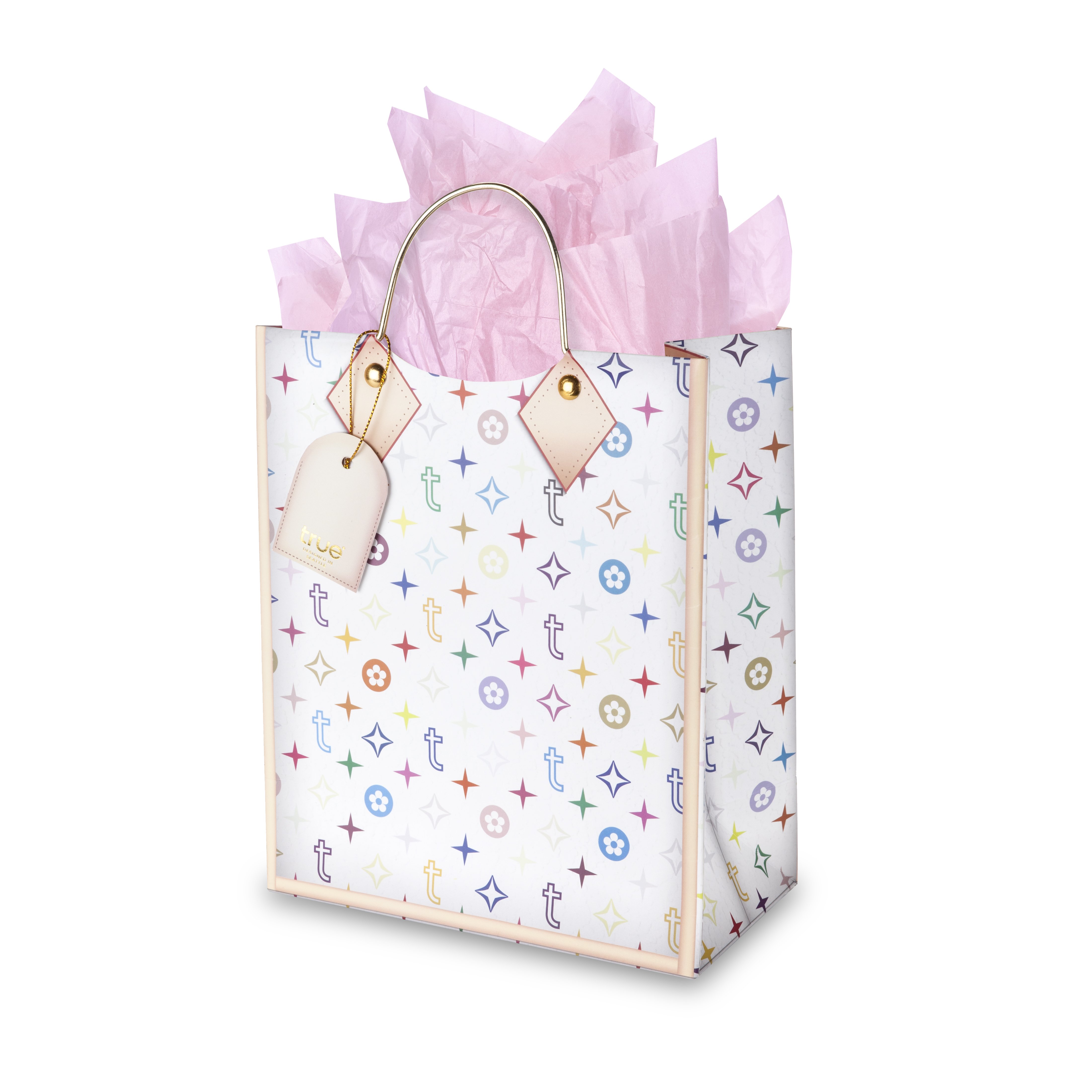 Colorful True Logo Gift Bag