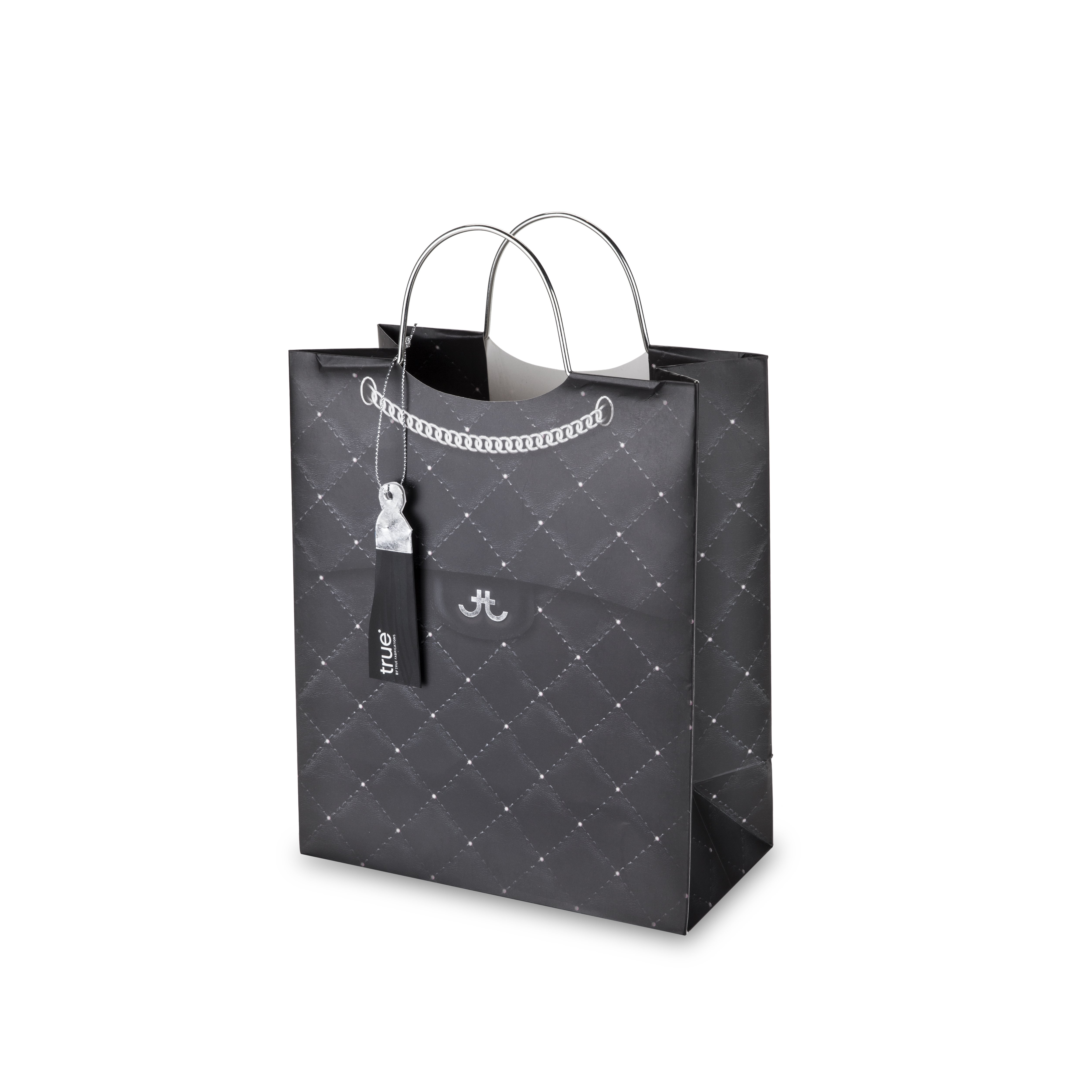 Black Quilted Gift Bag