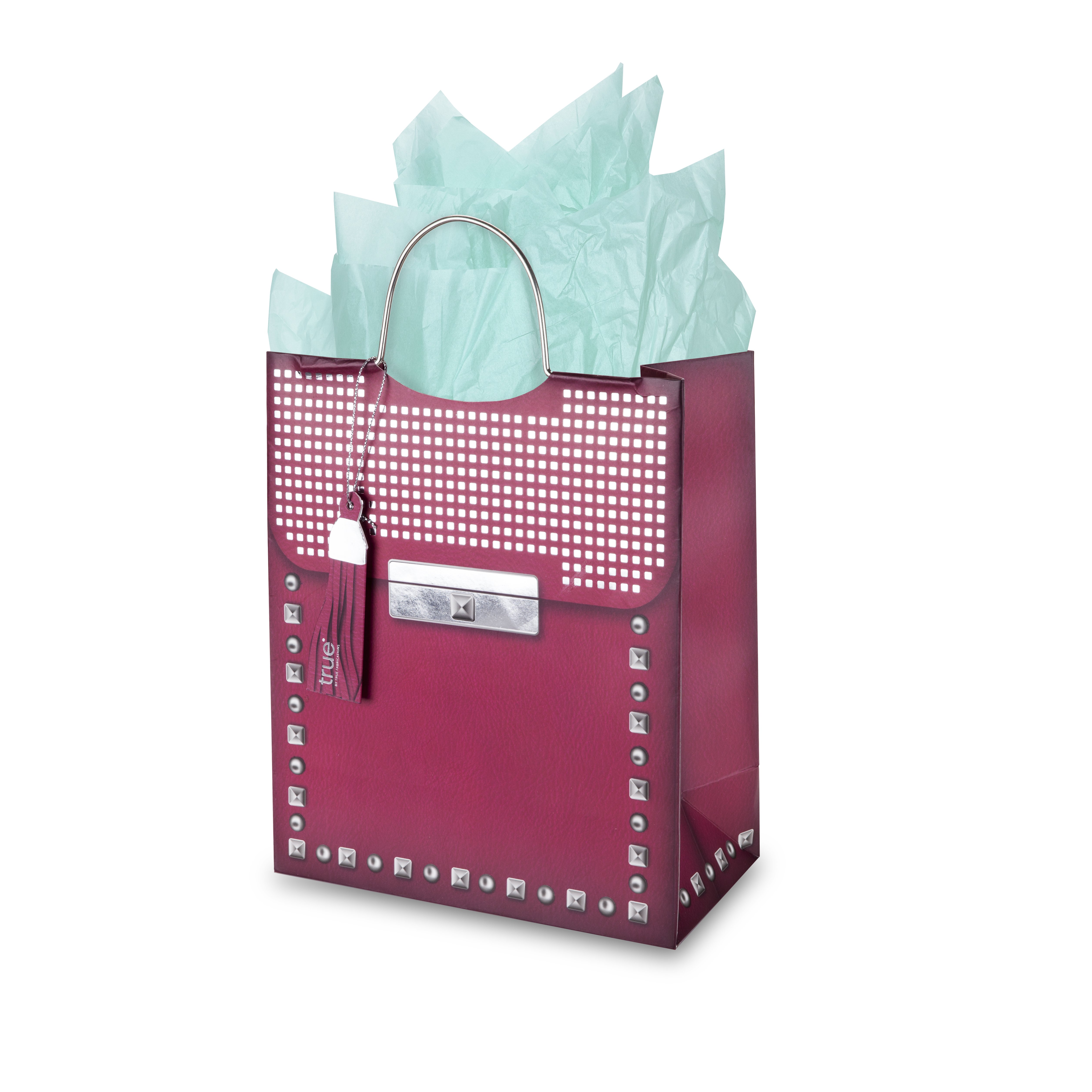 Red Studded Gift Bag