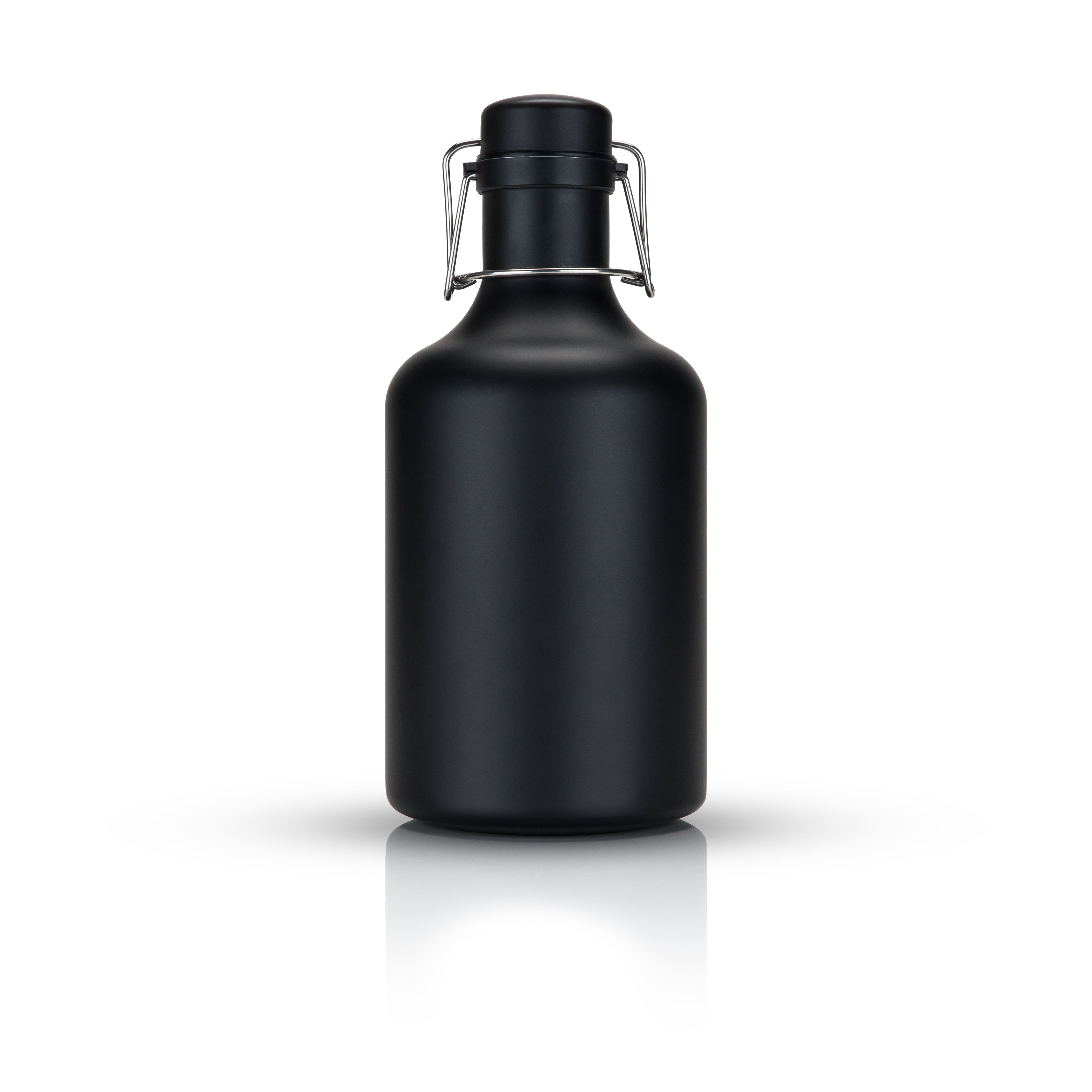 Warren Matte Black Stainless Steel Growler by Viski