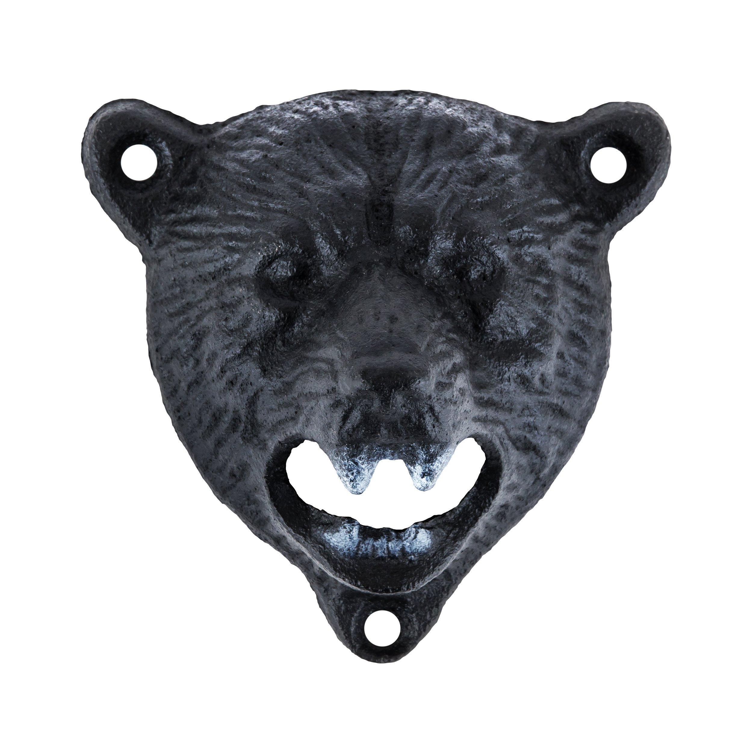 Wall Mounted Bear Cast Iron Bottle Opener