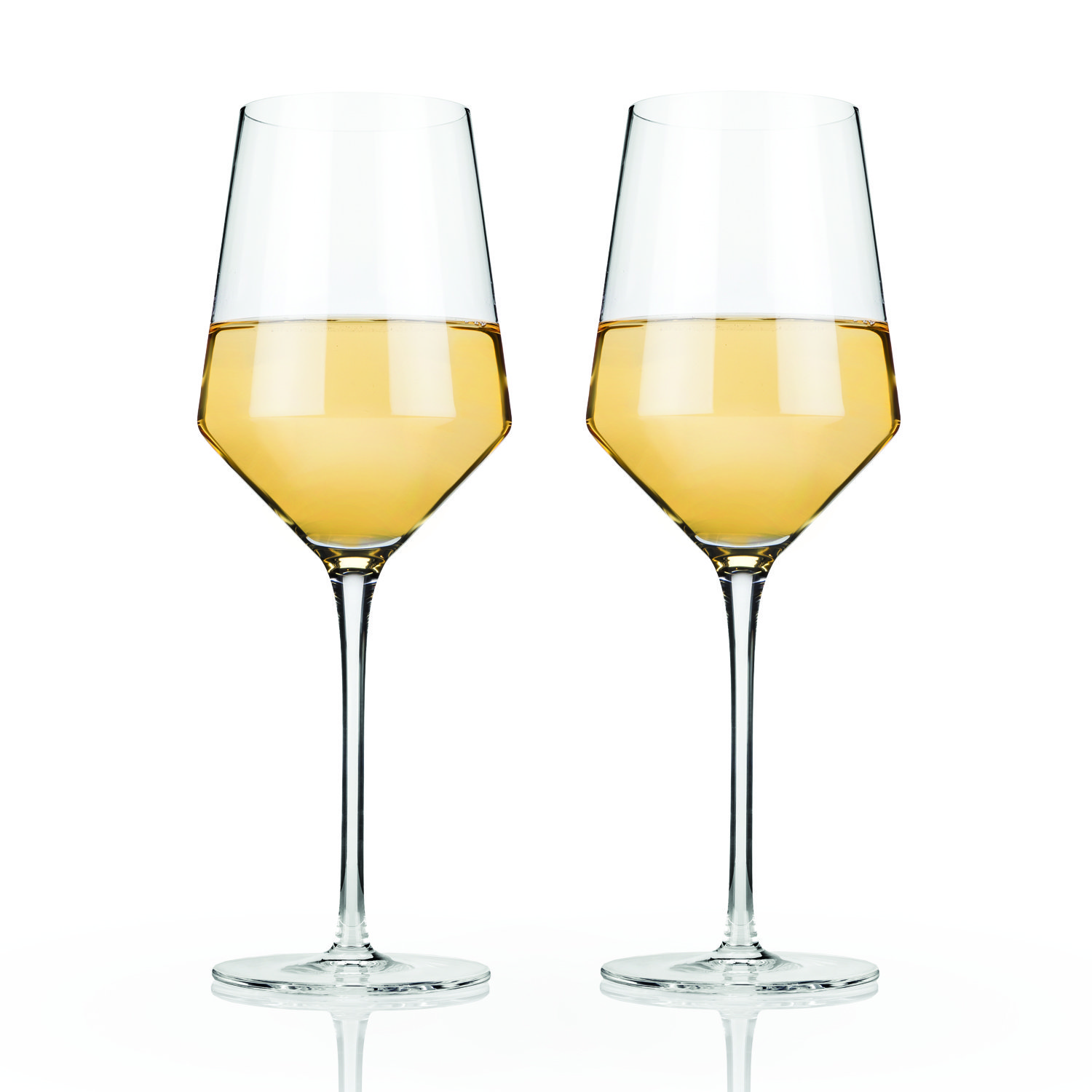 Raye Crystal Chardonnay Glasses (Set of 2)by Viski