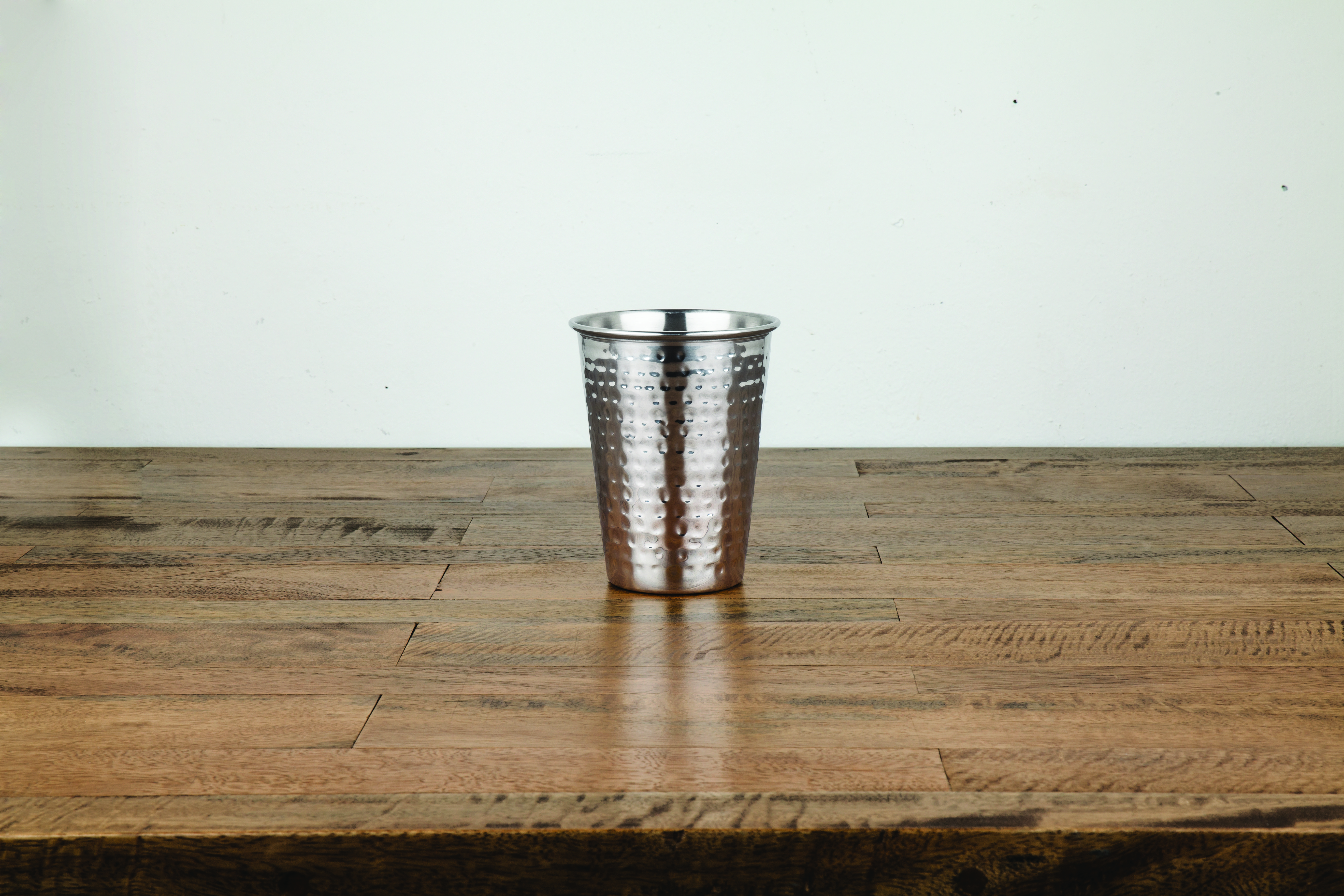 Admiral Hammered Stainless Steel Pint by Viski
