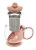 Shelby Rose Gold Wrapped Teapot & Infuser by Pinky Up