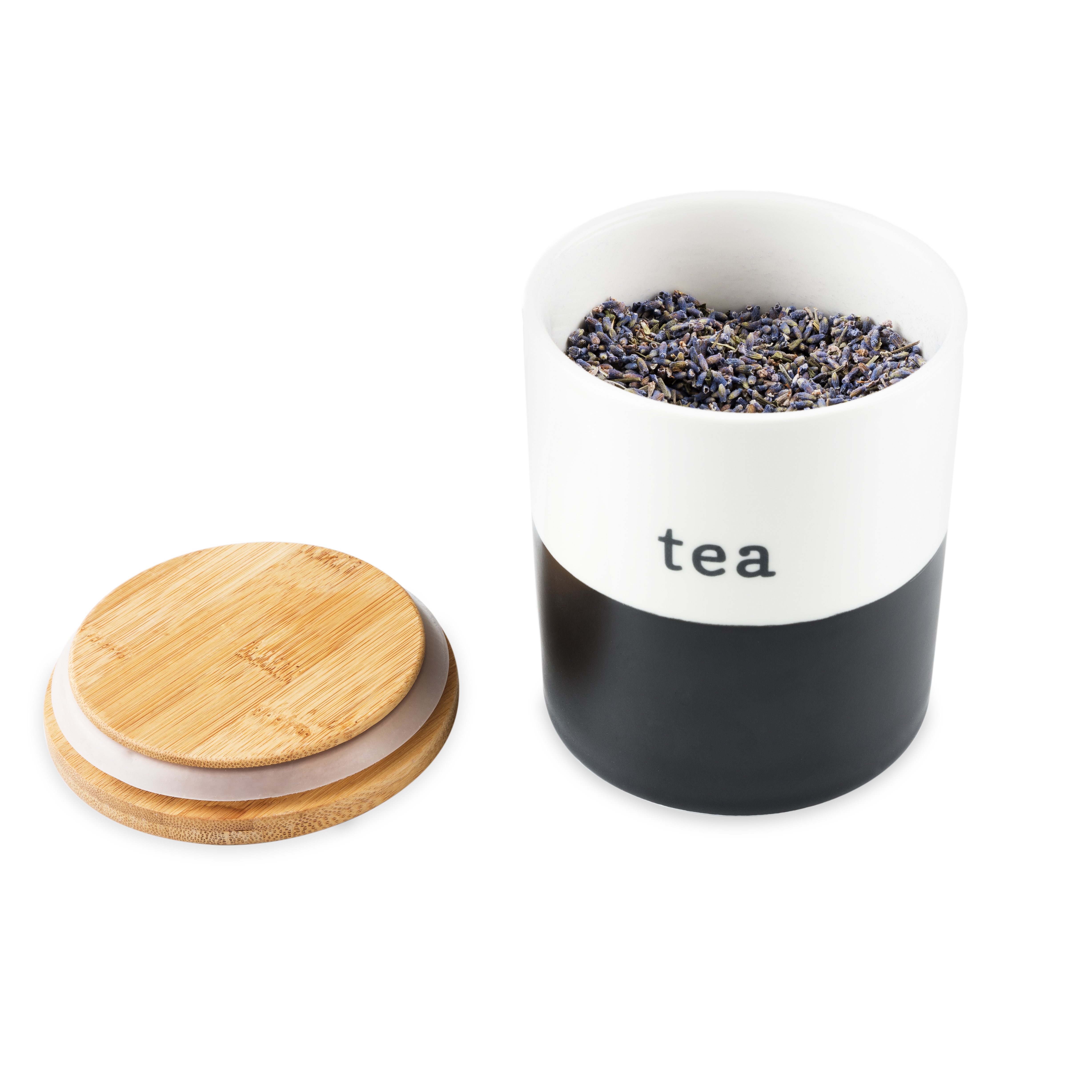 Chalkboard Dipped Tea Canister by Pinky Up