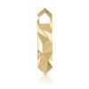 Belmont - Faceted Gold Bottle Opener