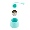 Weighted Tea Infuser & Base in Mint by Pinky Up