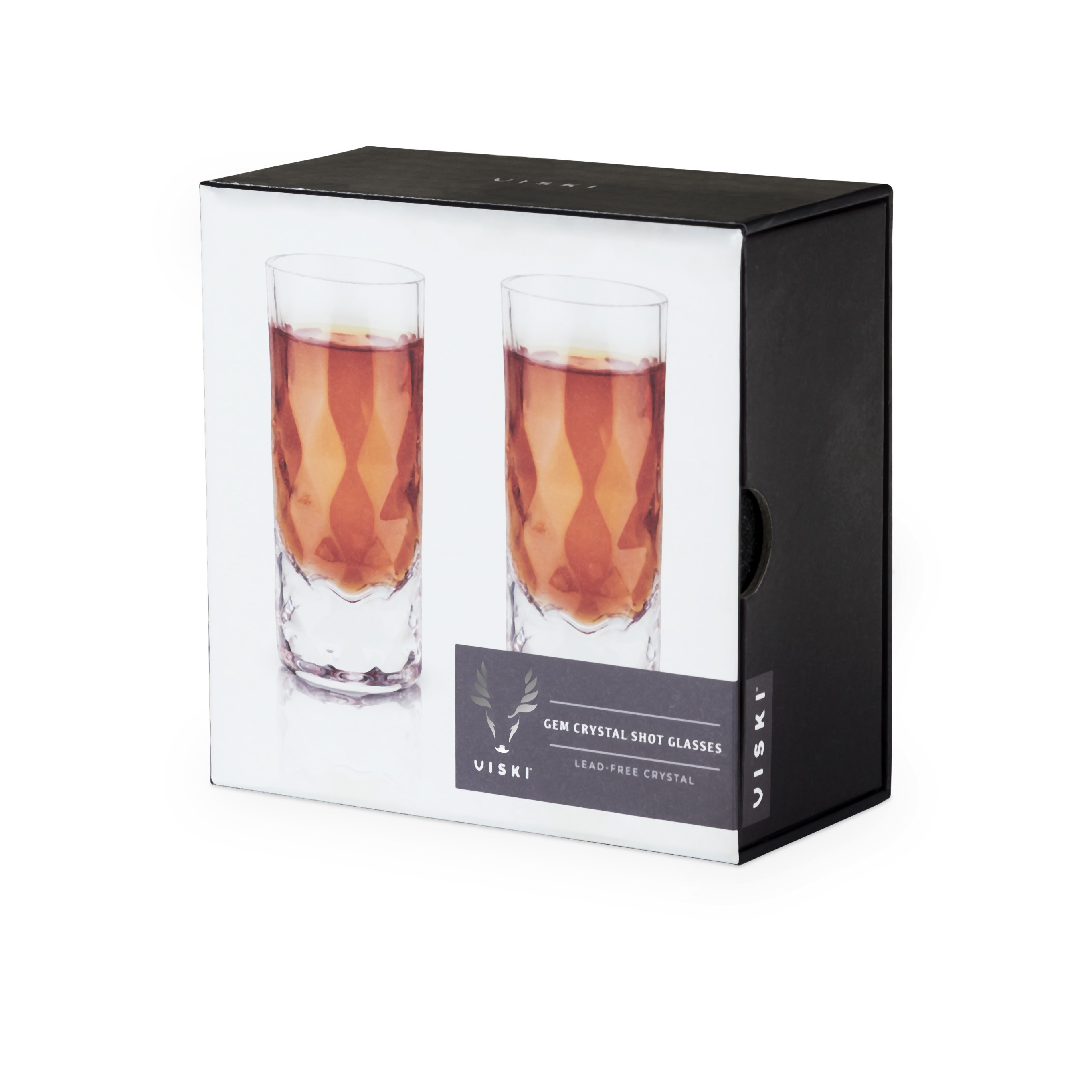 Raye: Gem Crystal Shot Glasses