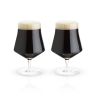 Raye: Crystal Beer Goblet Glasses (VISKI)