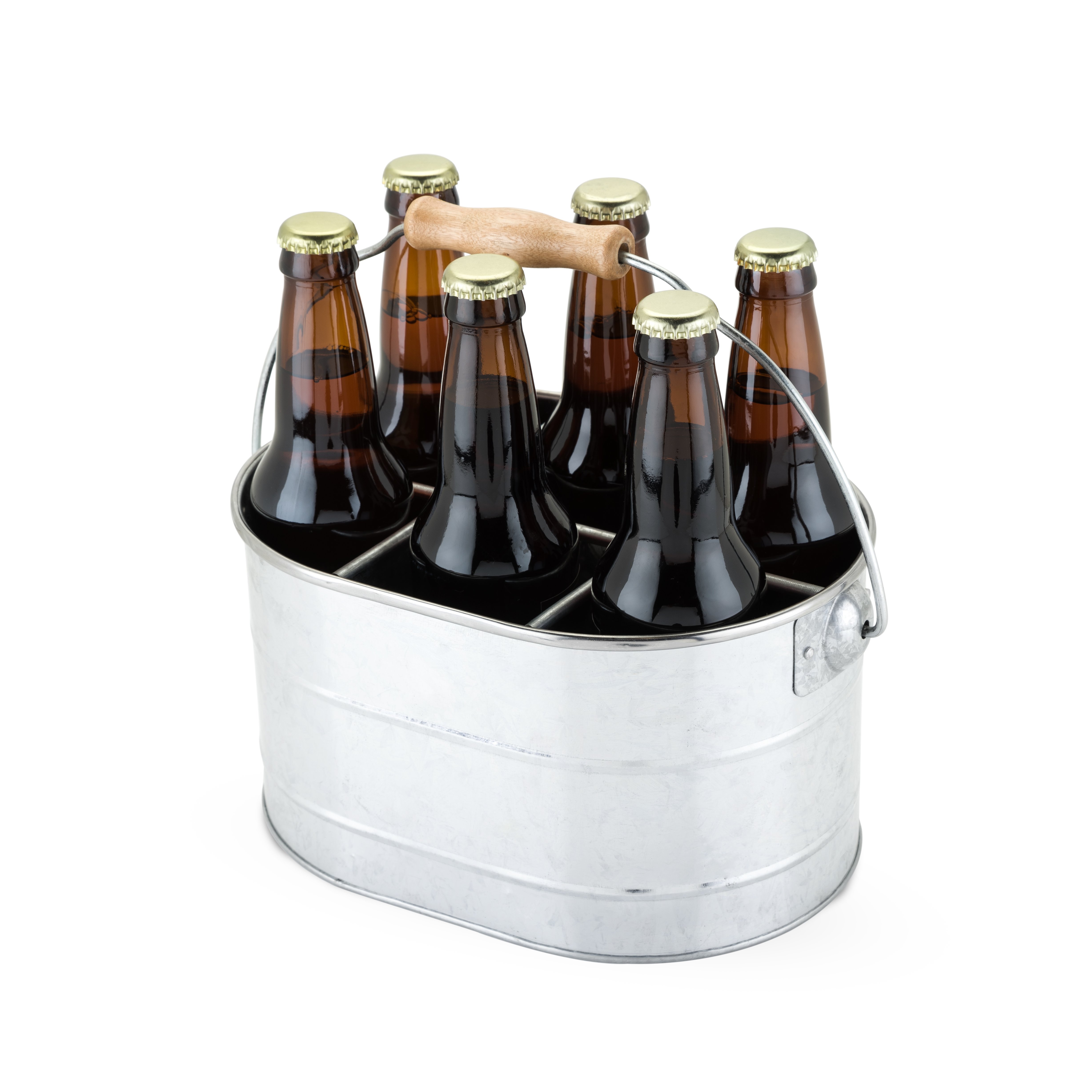 Country Home: Galvanized Drink Caddy
