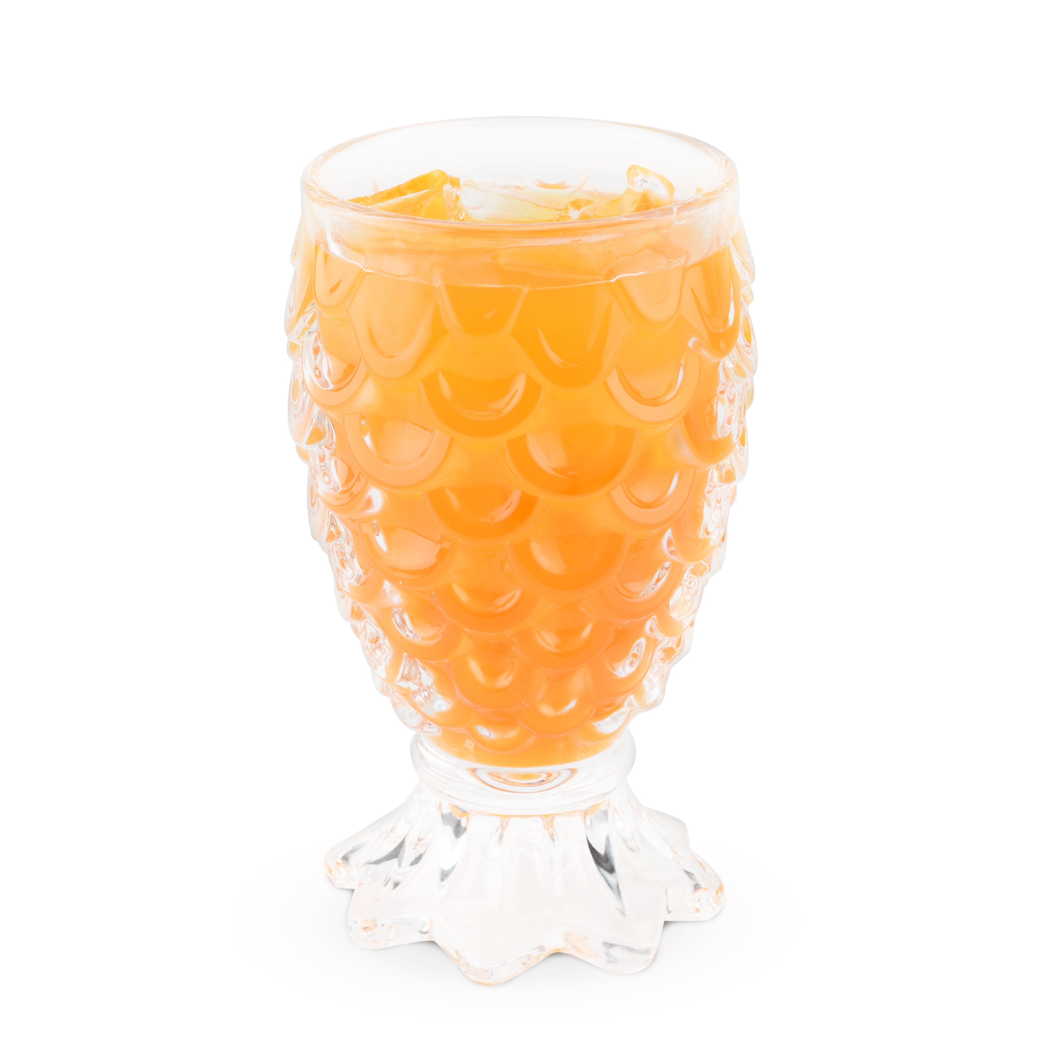 Paradise Set of 2 Pineapple Glasses by True