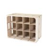 Wooden Crate Wine Rack