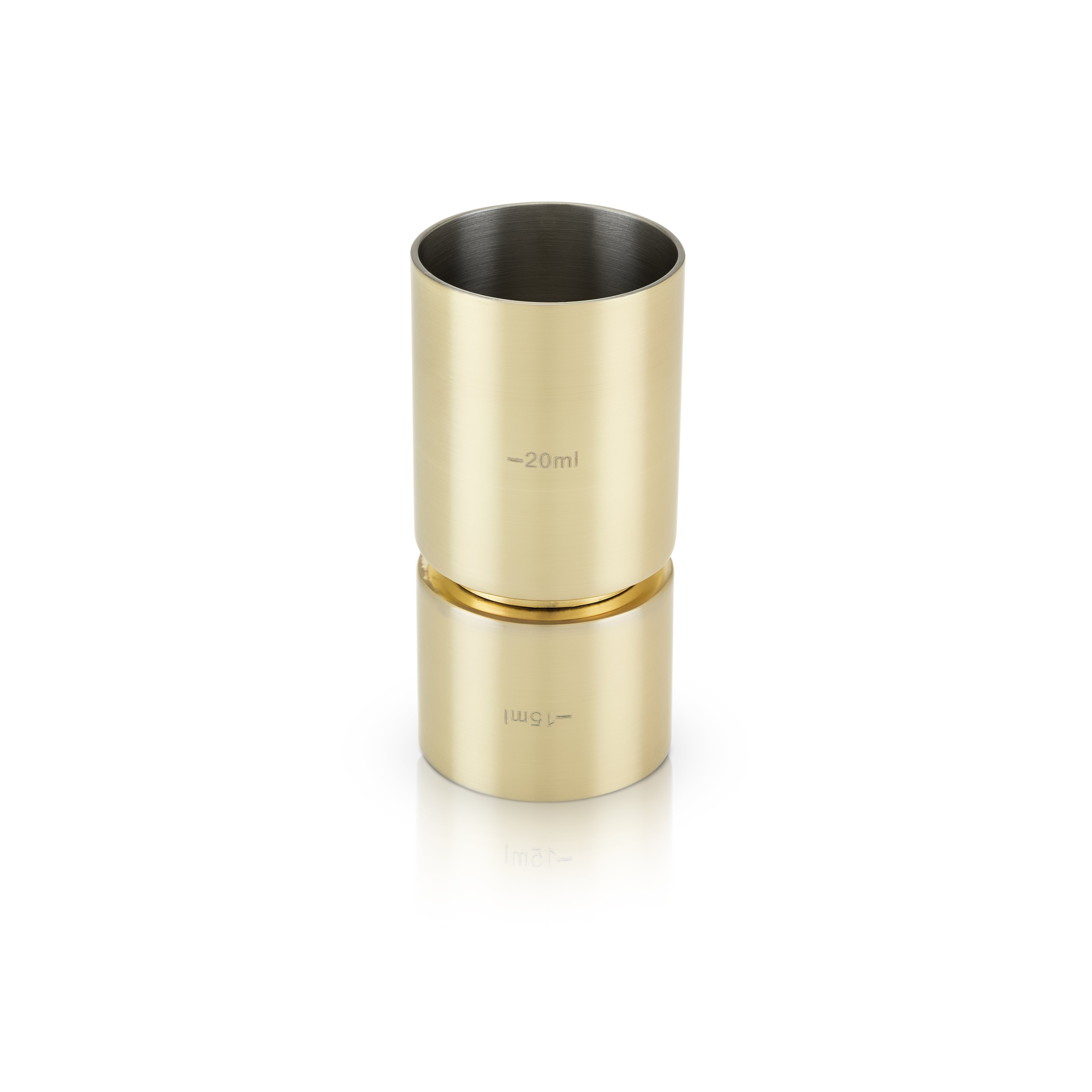 Belmont: Matte Modern Gold Jigger (VISKI)