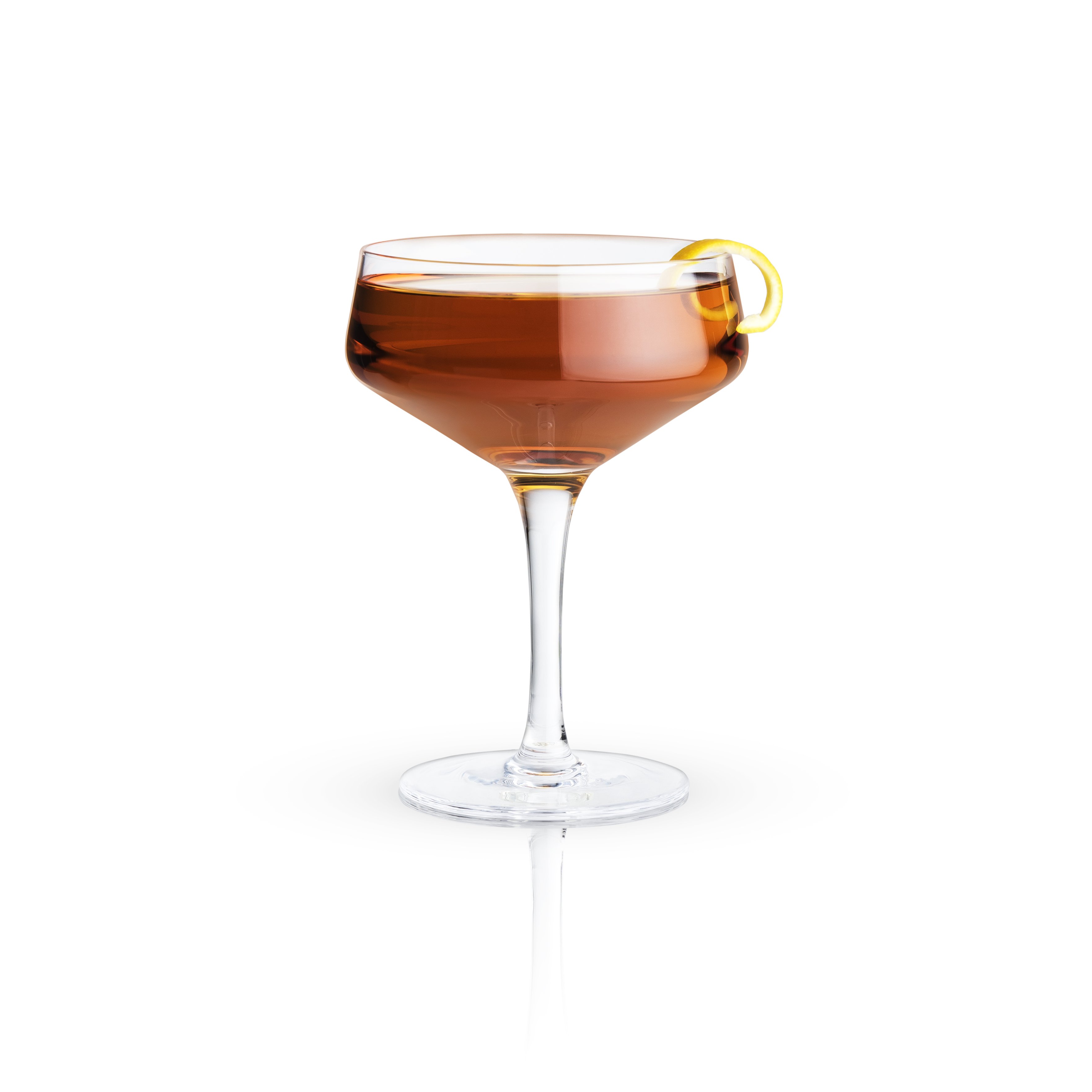 Raye: 7oz. Crystal Coupe Glass---Set of 2