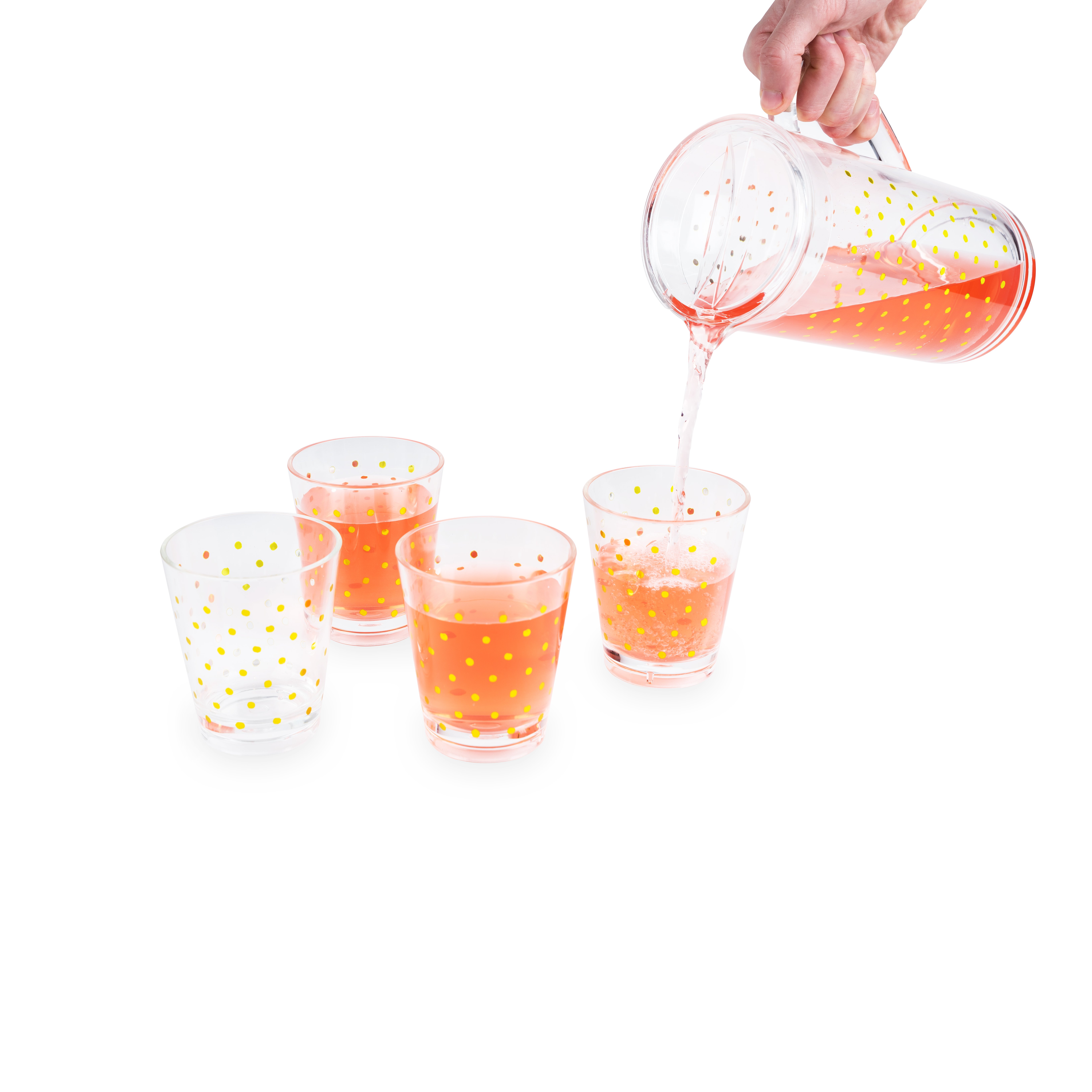 Dots Acrylic Pitcher
