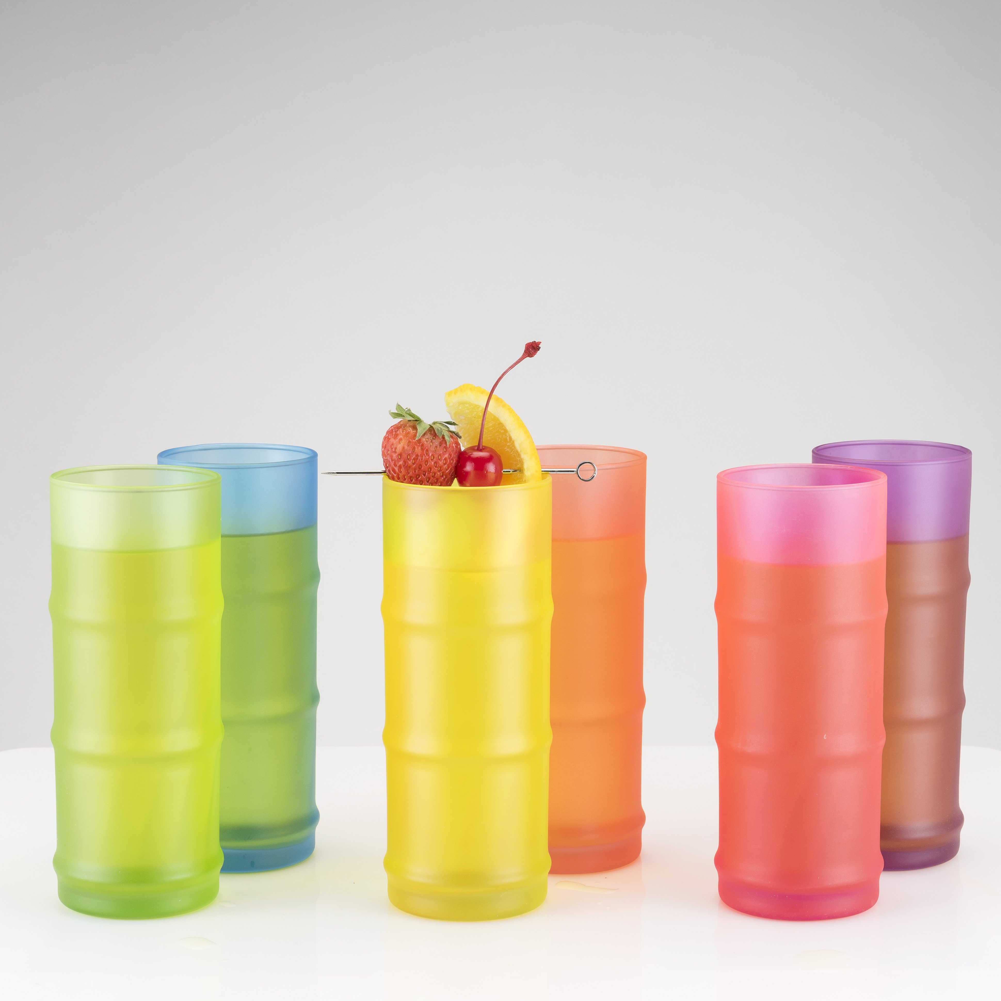 Libbey Tiki Bamboo Assorted Set