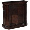 Bar Cabinet with Spindles---Cappuccino