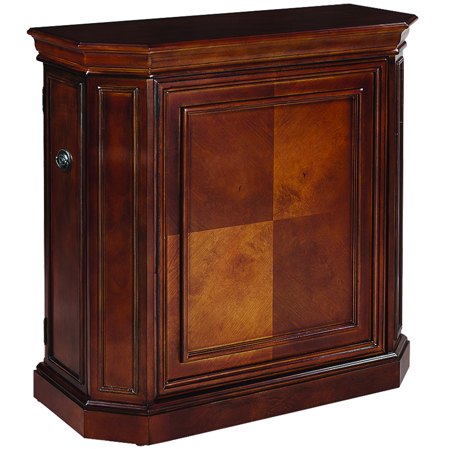 Bar Cabinet with Spindles---Chestnut