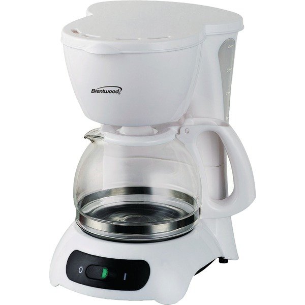Brentwood 4 Cup Coffee Maker---White