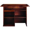 60 Inch Dry Bar Cabinet---Chestnut