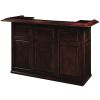 72 Inch Dry Bar Cabinet--Cappuccino