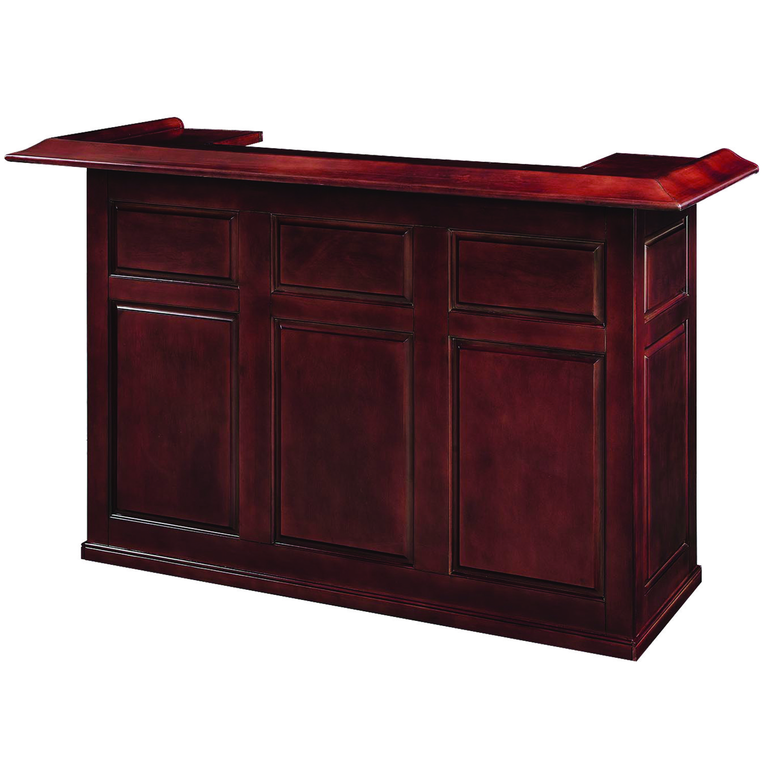 72 Inch Dry Bar Cabinet---English Tudor