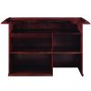 72 Inch Dry Bar Cabinet---English Tudor