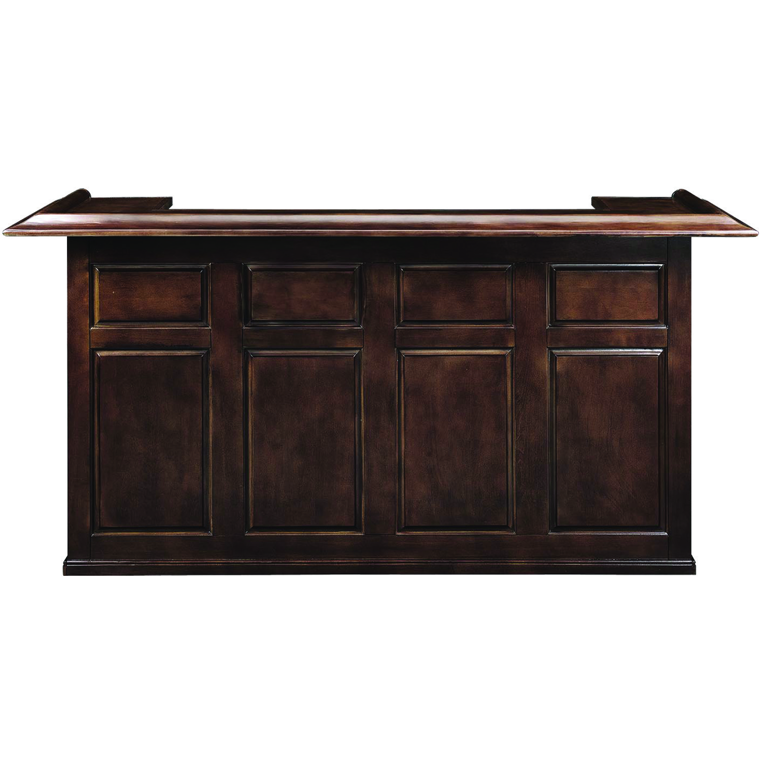 84 Inch Dry Bar Cabinet---Cappuccino