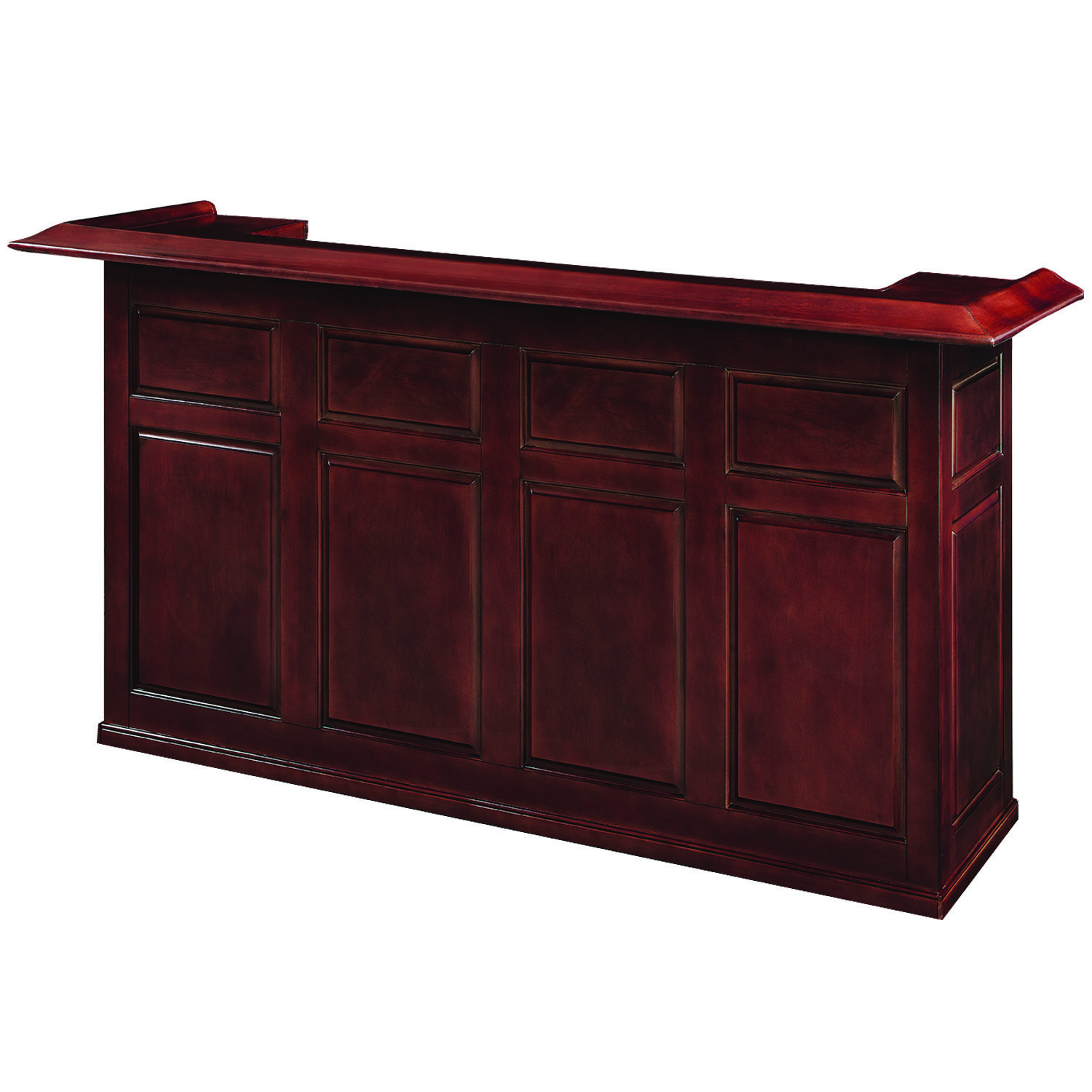 84 Inch Dry Bar Cabinet---English Tudor